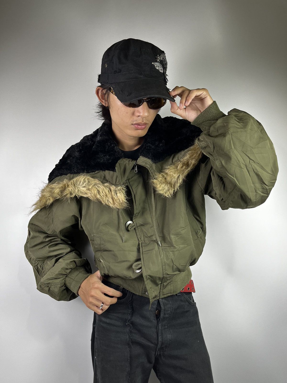 Japanese Brand Fur bono jacket rabbit browny standard ifsixwasnine lgb Size US M / EU 48-50 / 2 - 3 Thumbnail