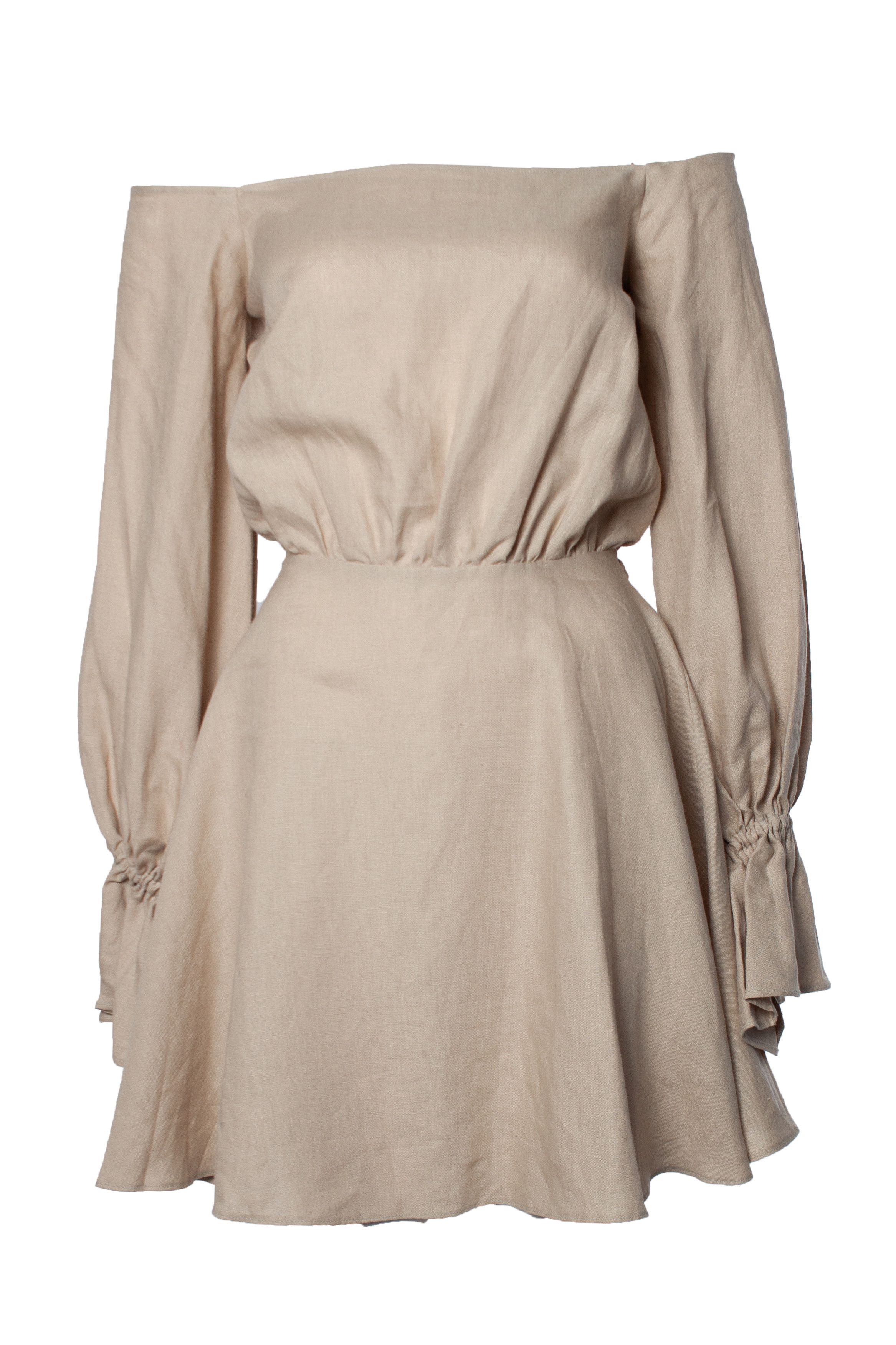 Other Selma Cilek, Beige linen dress Size S / US 4 / IT 40 - 1 Thumbnail