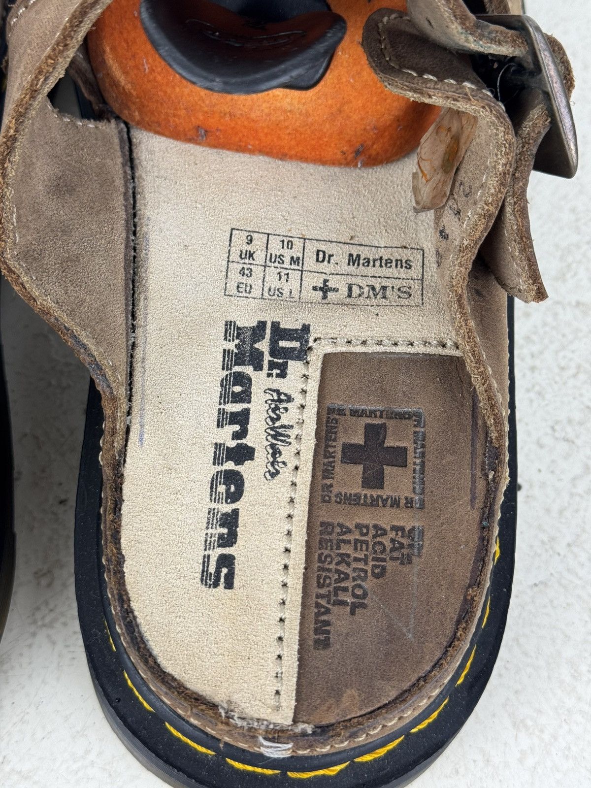 Dr. Martens Dr. Martens open toe sandals, new condition, size 41 Size US 9 / EU 42 - 6 Thumbnail
