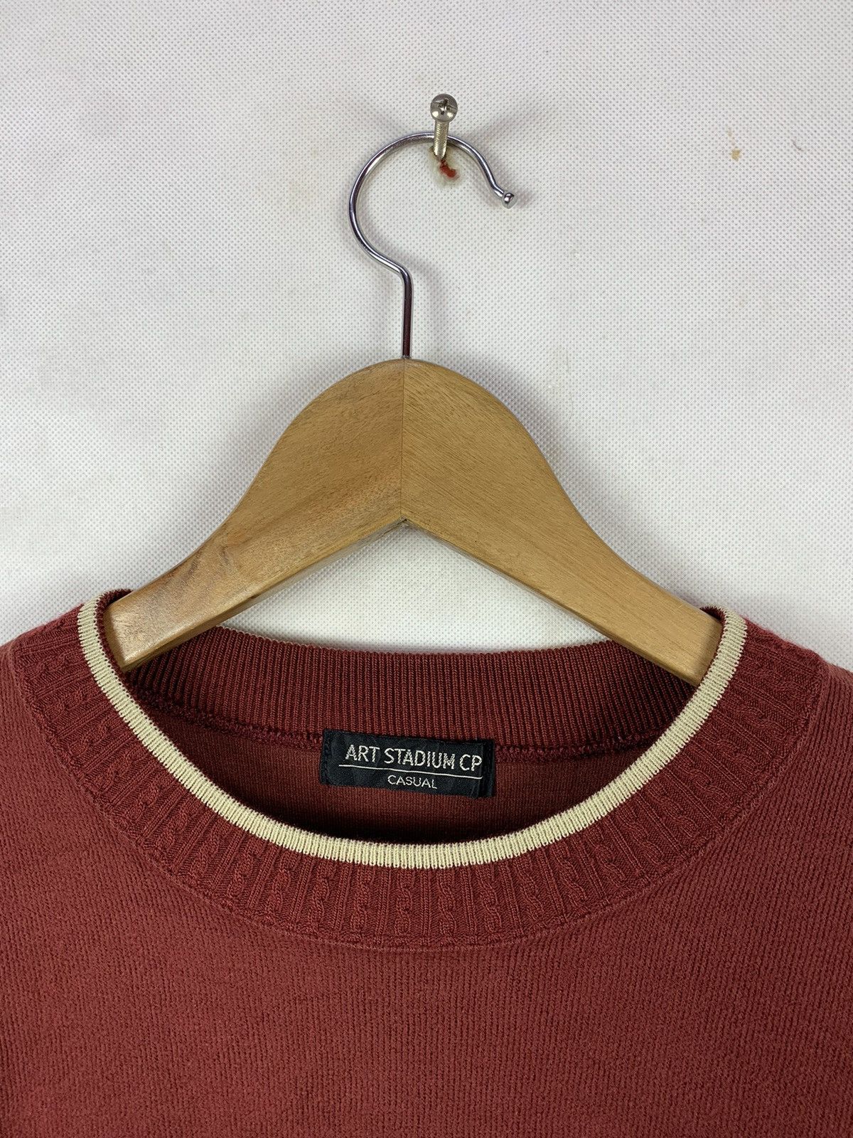 Japanese Brand Steals! Art Stadium CP Argyle Knitted Sweater Sweatshirt Size US M / EU 48-50 / 2 - 4 Thumbnail