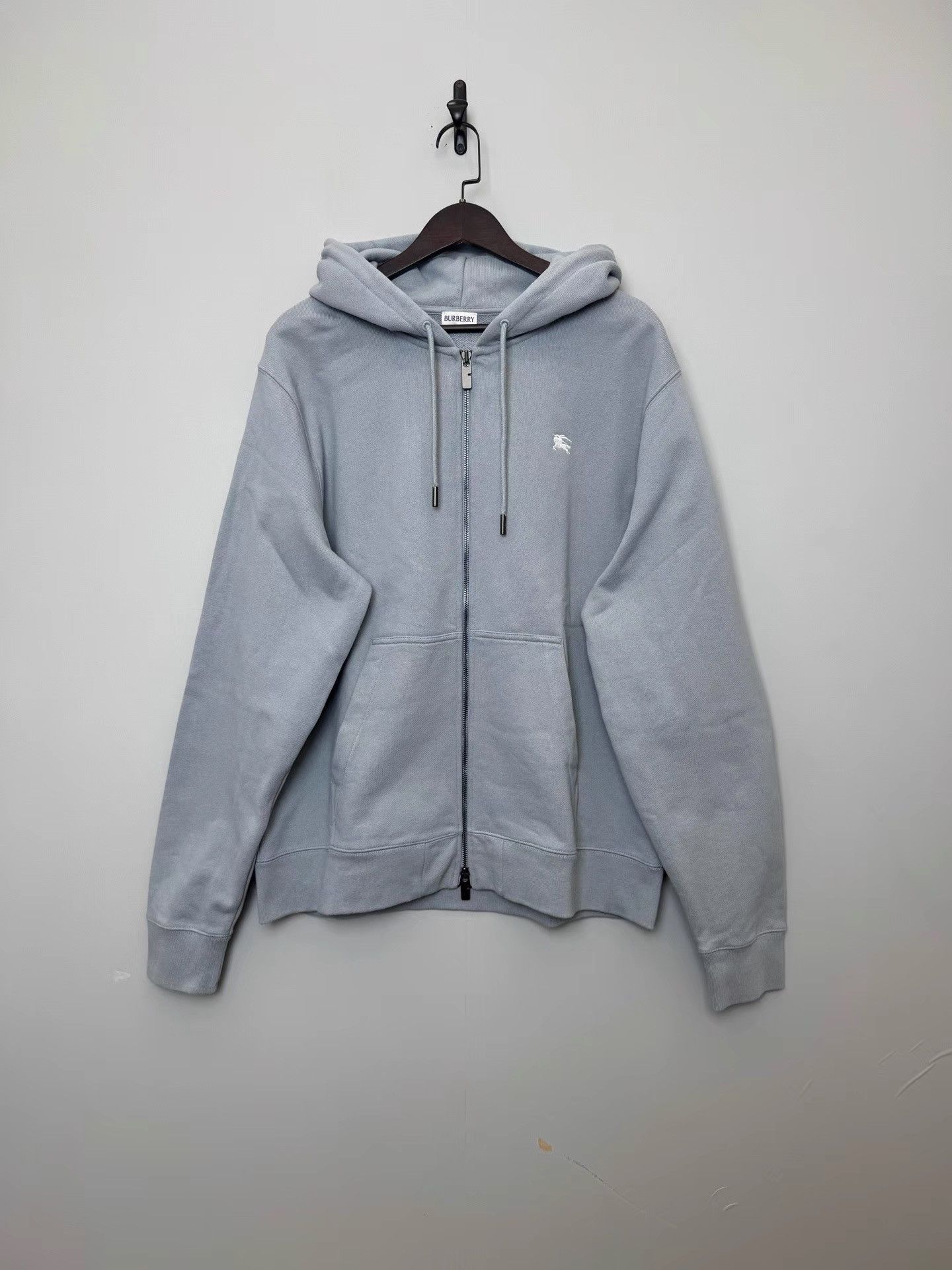 Burberry Burberry SS25 Knight Print Cotton Zip Hoodie Men's K36 Size US XXL / EU 58 / 5 - 1 Thumbnail