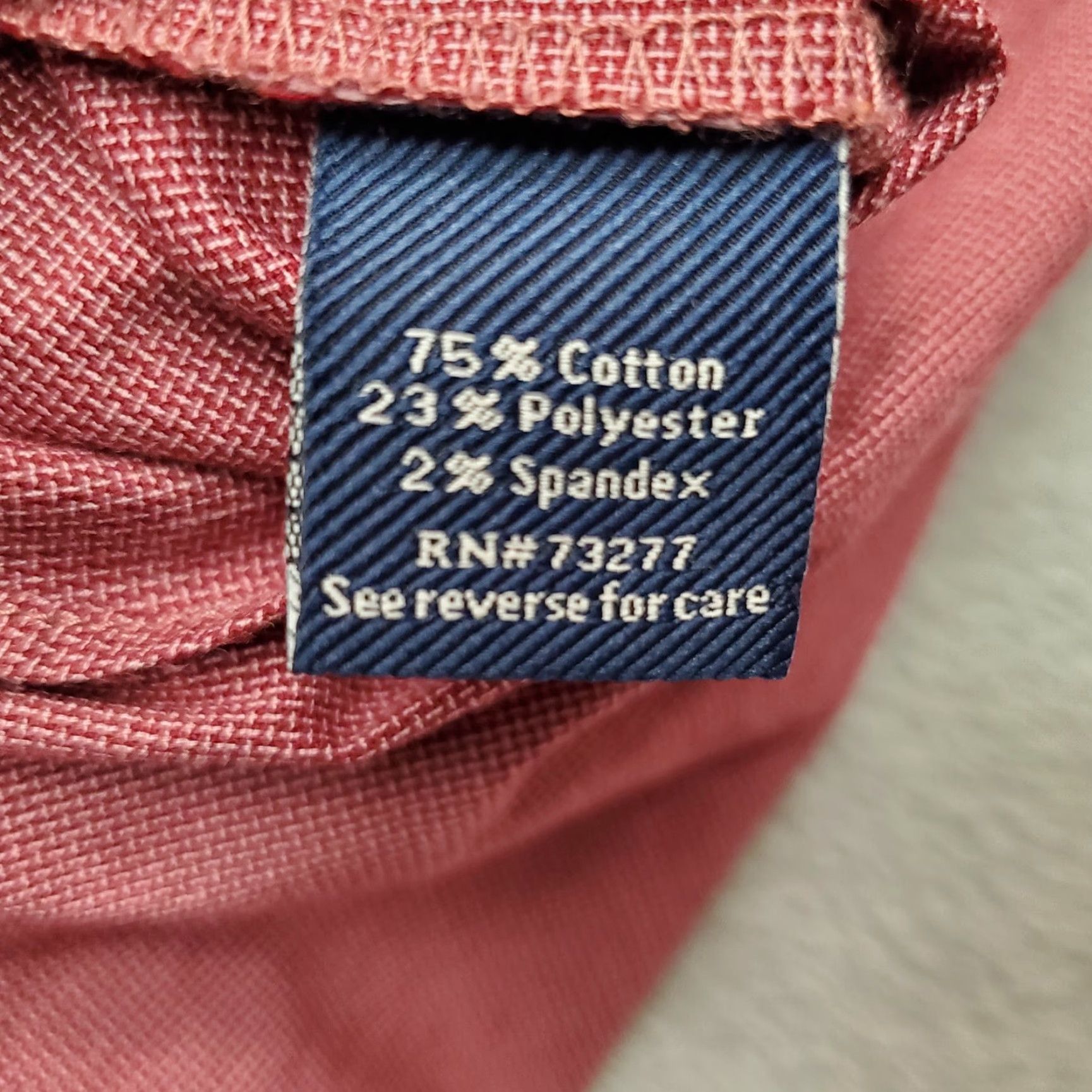 Croft & Barrow VINTAGE Croft & Barrow Shirt Mens 15.5 Red True Comfort Classic Performance Long Sleeve Shirt Mens Red Cotton Polyester Spandex Casual Button-Up Size US L / EU 52-54 / 3 - 7 Thumbnail