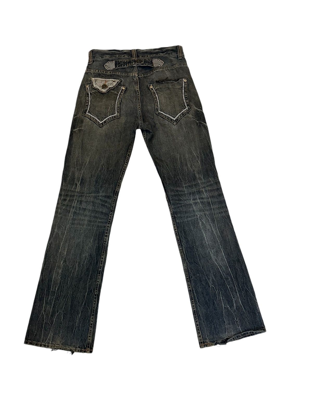 Japanese Brand Distress denim Size US 30 / EU 46 - 4 Thumbnail