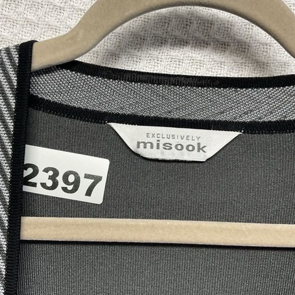 Other Exclusively Misook Knit Long Slv Open Front Cardigan Women L Size L / US 10 / IT 46 - 2 Thumbnail