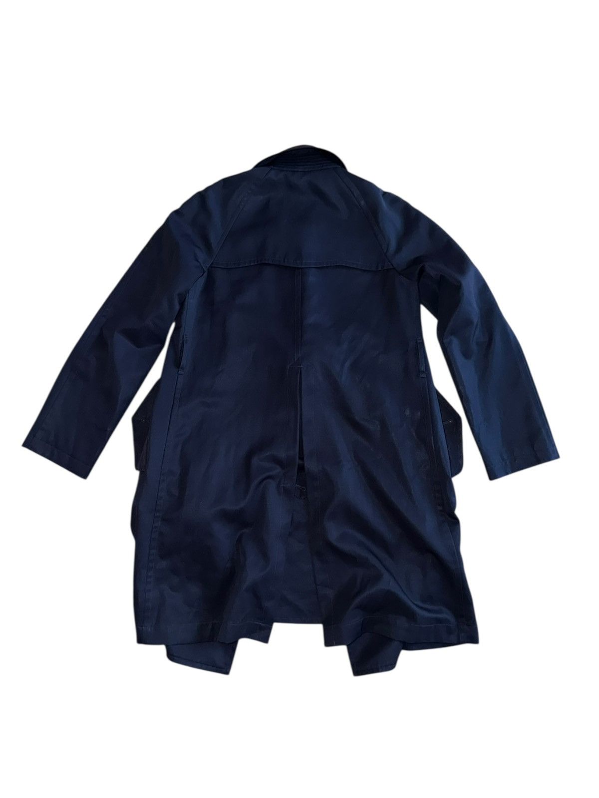 Comme des Garcons × H&M H&M X CDG COMME DES GARCONS TRENCH COST NAVY Size S / US 4 / IT 40 - 17 Thumbnail