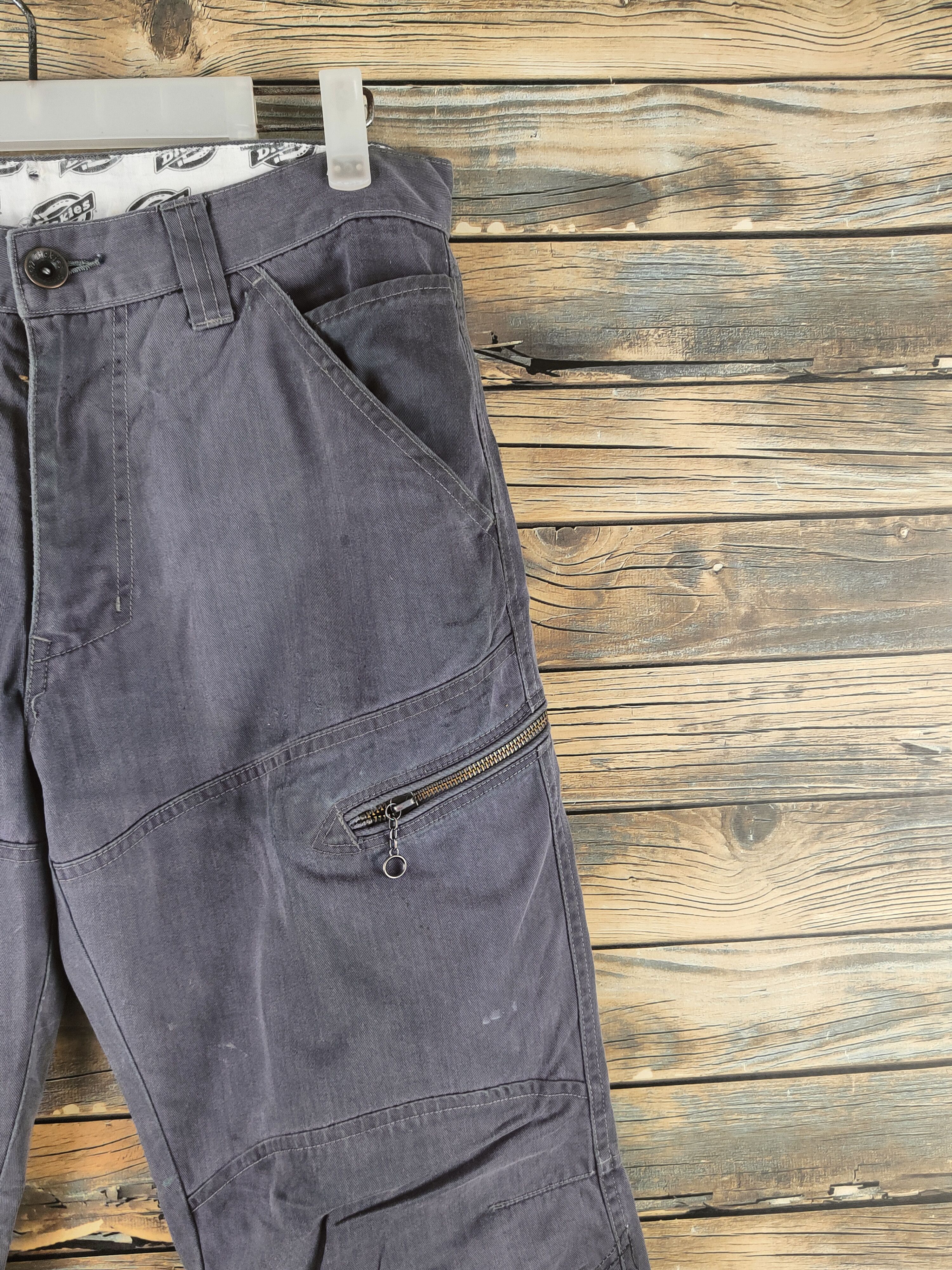 Dickies DL Dickies Gray Beige Multipicket Cargo Pants #46-862 Size US 30 / EU 46 - 5 Thumbnail