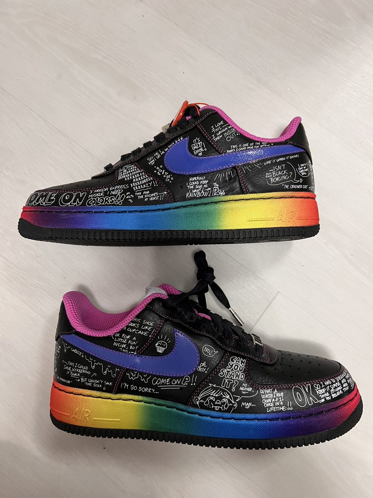 Colette × Nike × Supreme Nike air force 1 supreme Colette x Busy P 