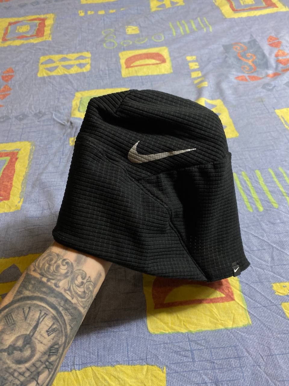 Nike × Vintage Vintage Nike Docker Hat Cap White Tag 90s Drill Y2K Size ONE SIZE - 8 Thumbnail