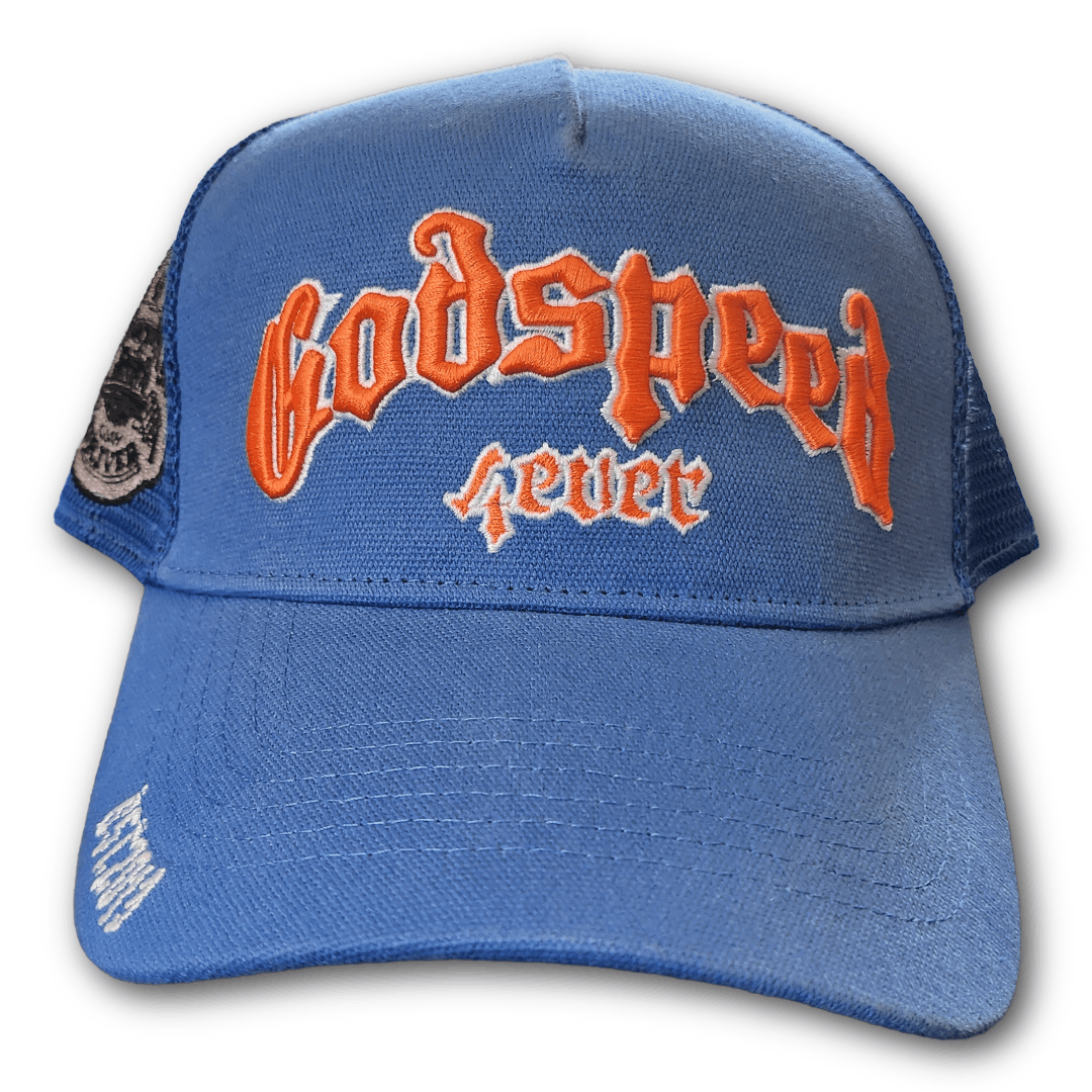 Godspeed 2021 LOX HAT GODSPEED NYC TRUCKER SNAPBACK OG BLACK RARE