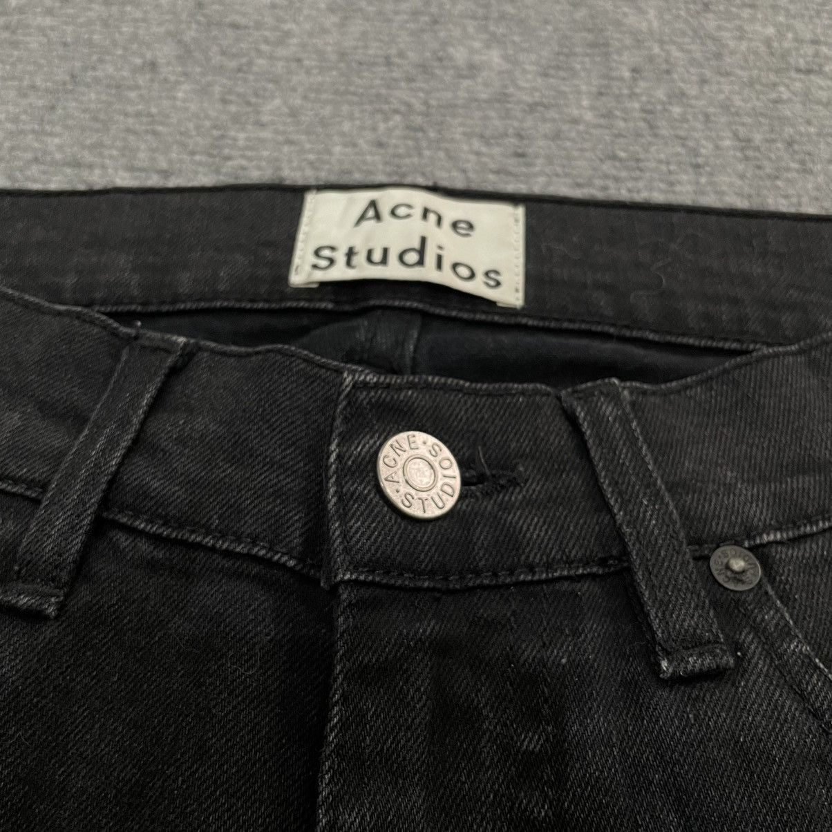 Acne Studios Acne Studios Ace Used Cash Black Slim Fit Denim Jeans Size US 28 / EU 44 - 3 Thumbnail