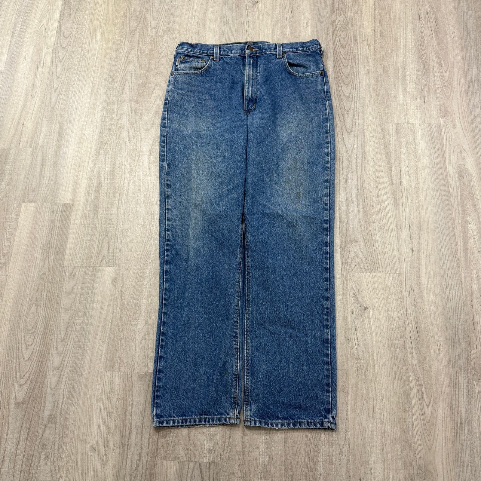 Carhartt Vintage Carhartt Relaxed Fit Straight Leg Jeans Men's 38x34 Size US 38 / EU 54 - 1 Thumbnail