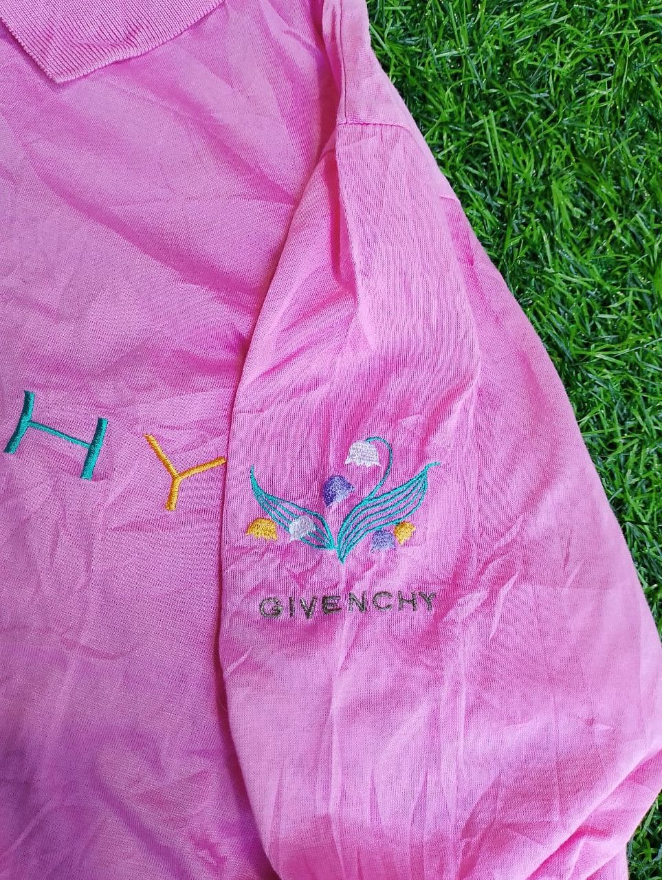 Givenchy × Vintage Vintage polo shirt givenchy croped Size S / US 4 / IT 40 - 4 Thumbnail