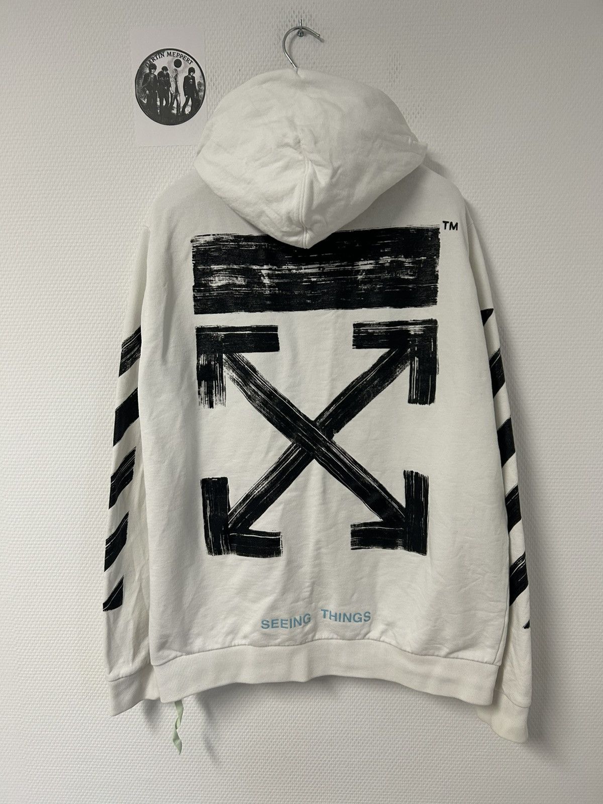 Off-White SS2017 Seeing Things Zip Hoodie Size US M / EU 48-50 / 2 - 3 Thumbnail