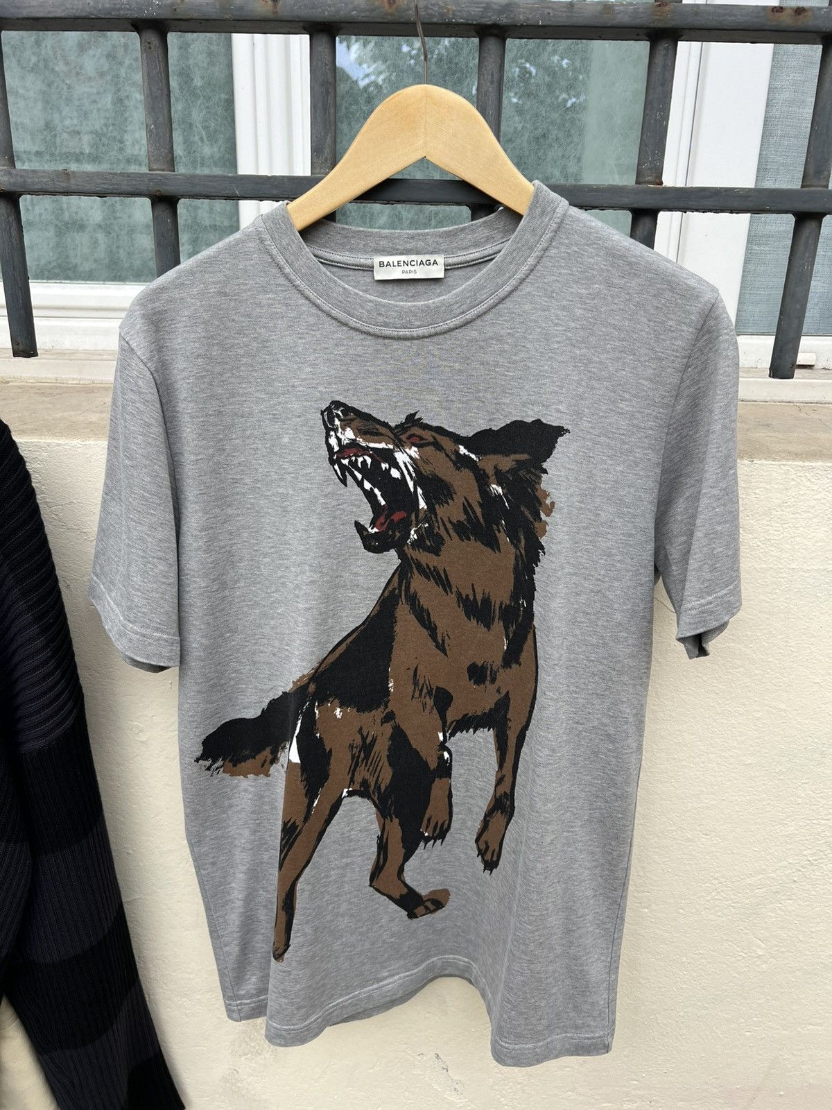 Balenciaga Balenciaga Wolf T-Shirt 2016 Size US S / EU 44-46 / 1 - 1 Thumbnail