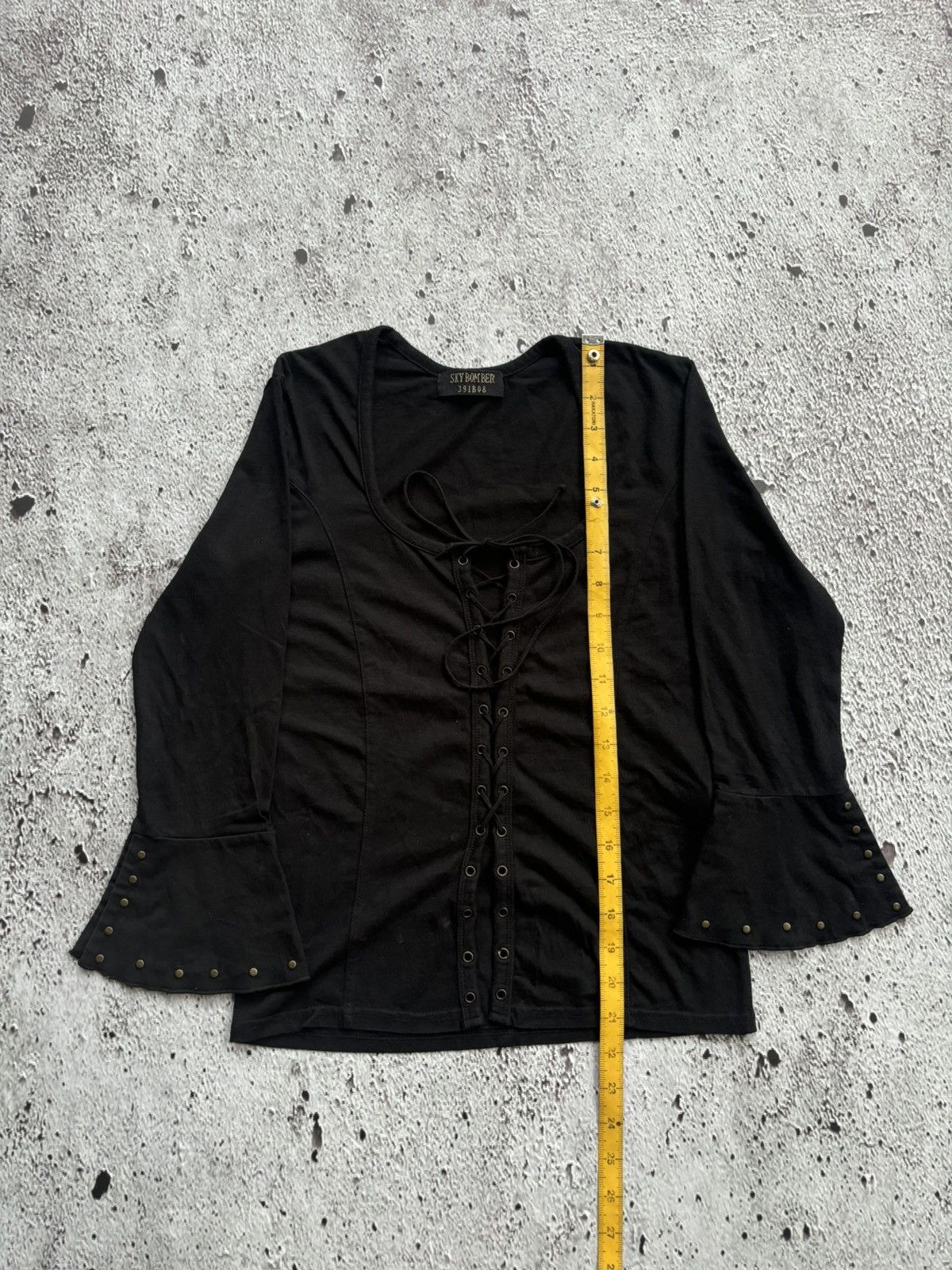 Tornado Mart Y2k Sky Bomber Laced Studded Longsleeve Size M / US 6-8 / IT 42-44 - 8 Thumbnail