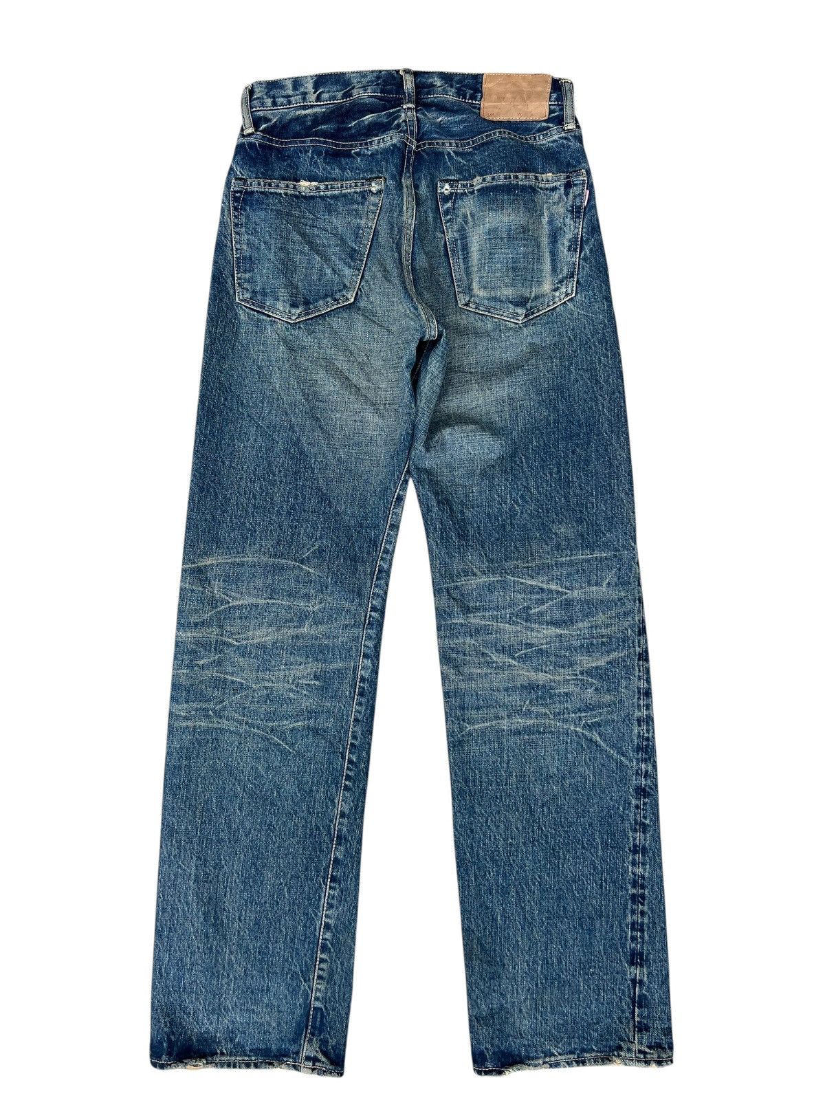 Spellbound Vintage Spellbound Japan Distressed Mud Denim Selvedge Jeans Size US 30 / EU 46 - 15 Thumbnail