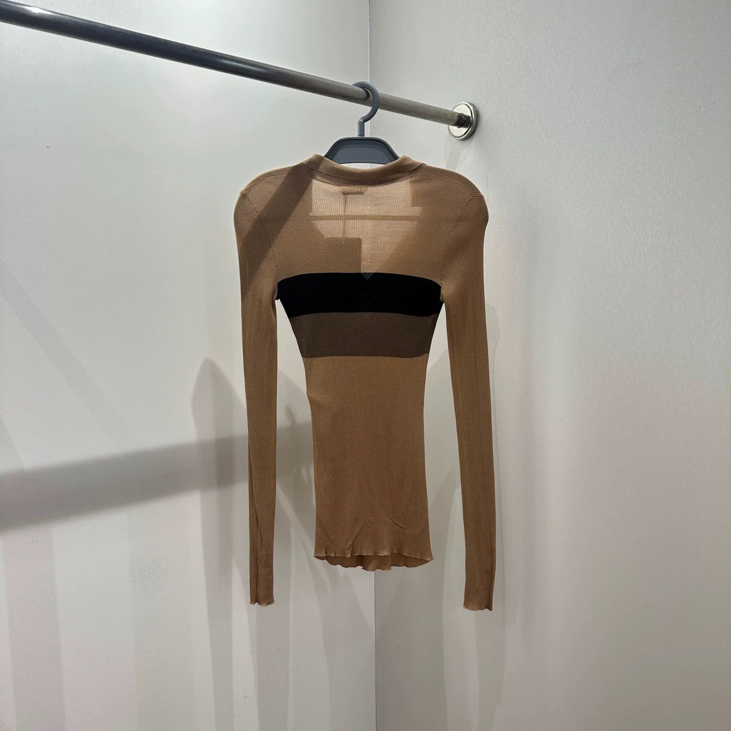 Fendi Fendi mar85 silk colorblock V-neck long sleeve 38 Size XS / US 0-2 / IT 36-38 - 2 Thumbnail