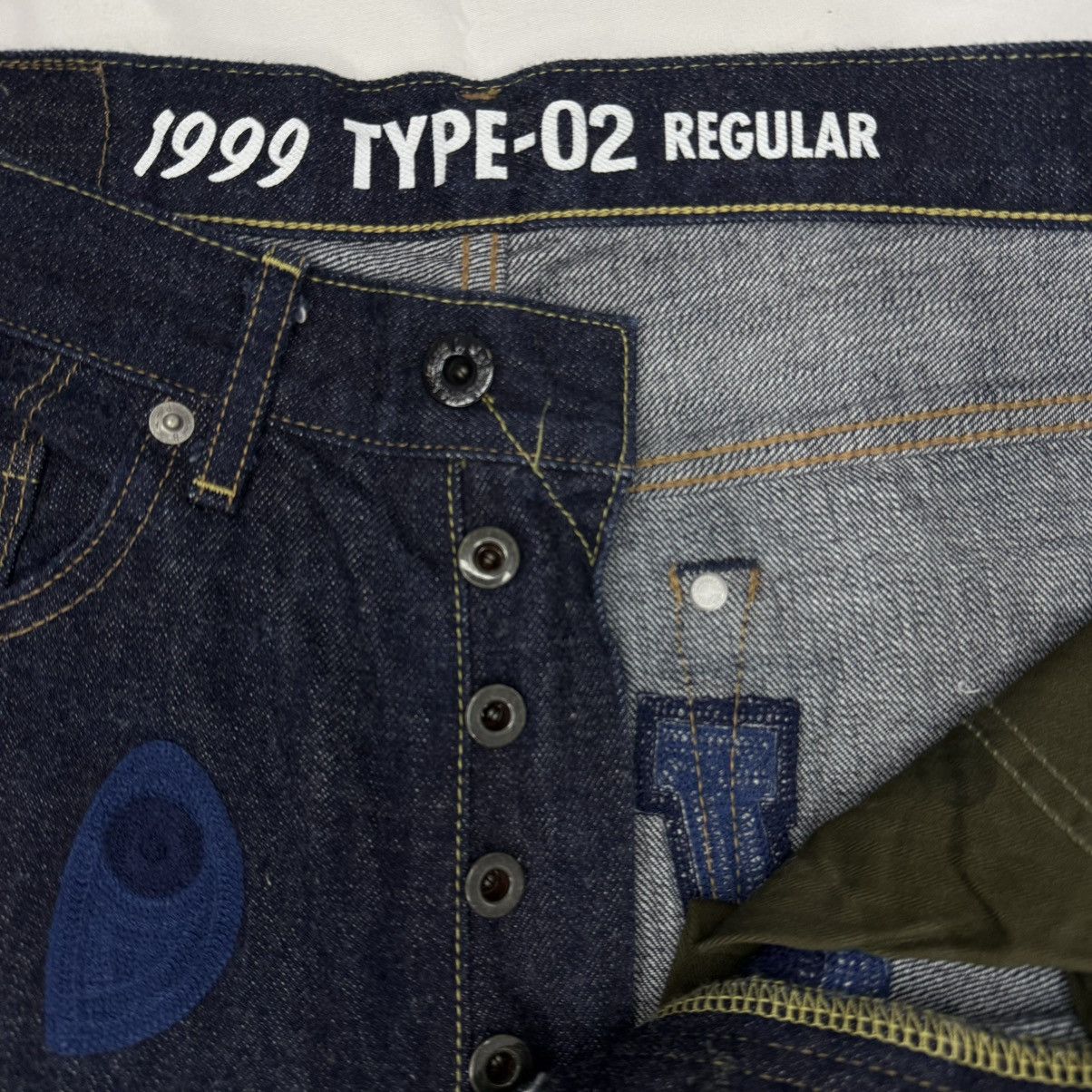Bape Bape WGM Shark Denim Jeans Size US 32 / EU 48 - 9 Thumbnail