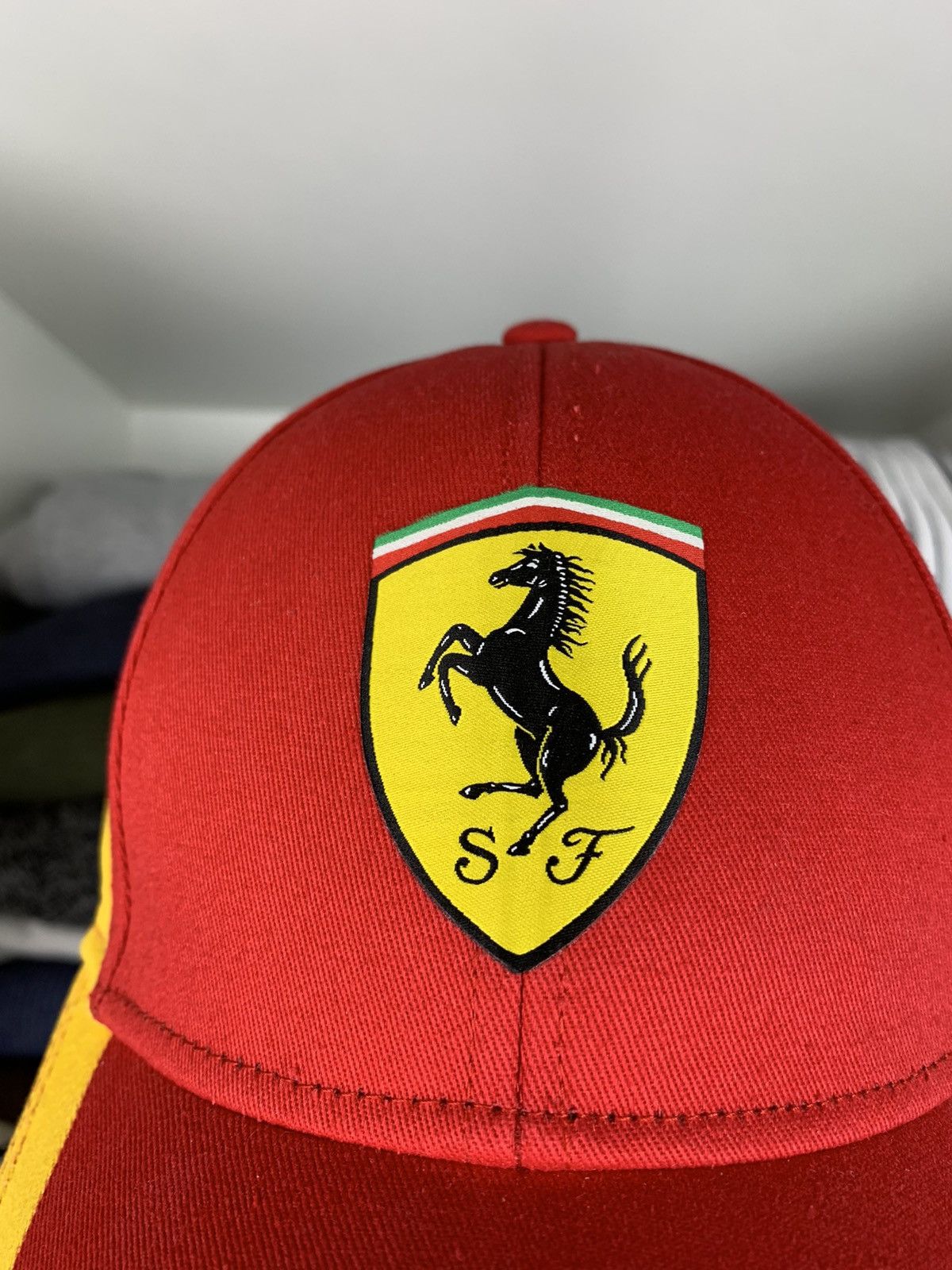 Ferrari Scuderia Ferrari Big Logo Cap Hat Size ONE SIZE - 5 Thumbnail