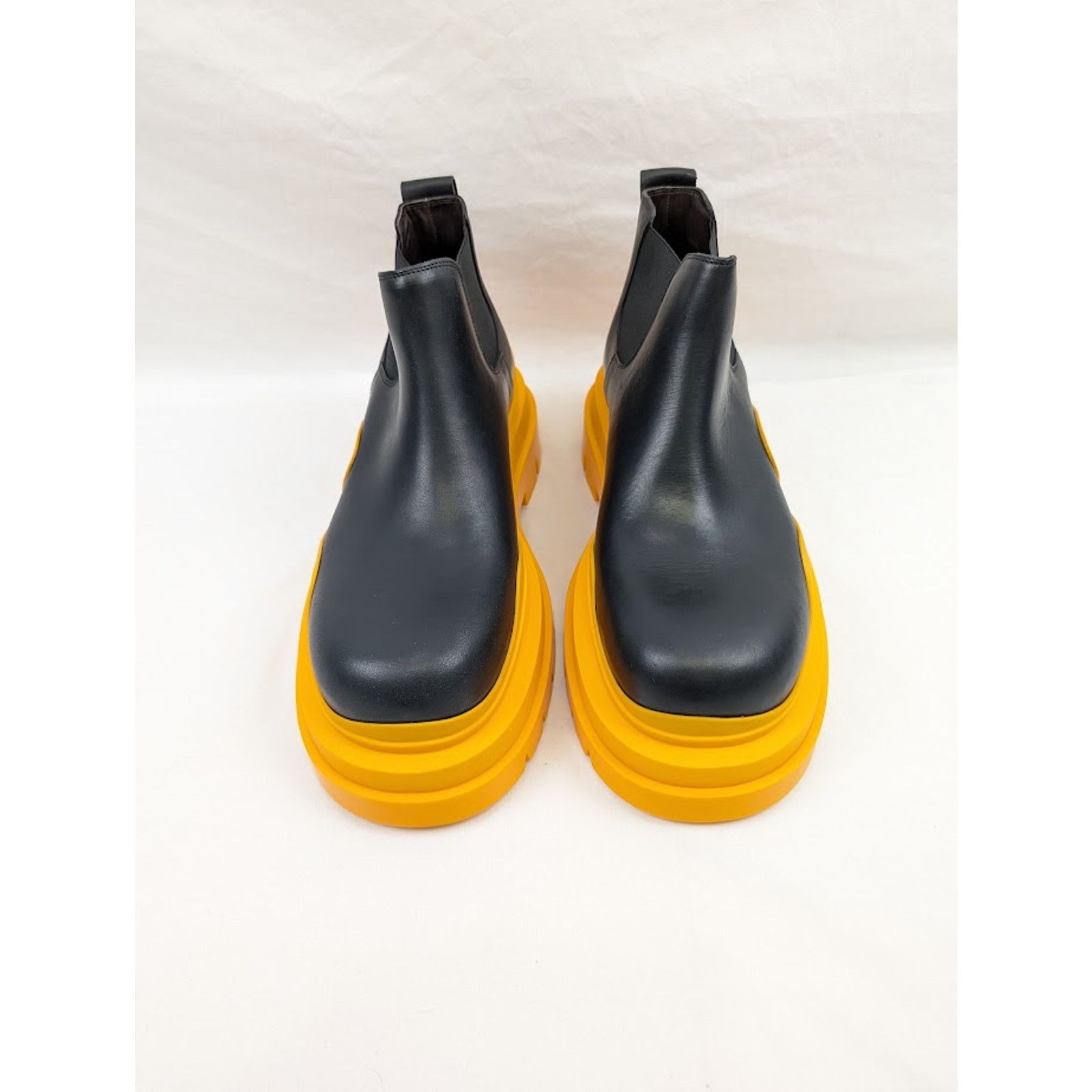 Bottega Veneta o1rshd1 Military Calf Tire Boots in Black Size US 12.5 / EU 45-46 - 16 Thumbnail