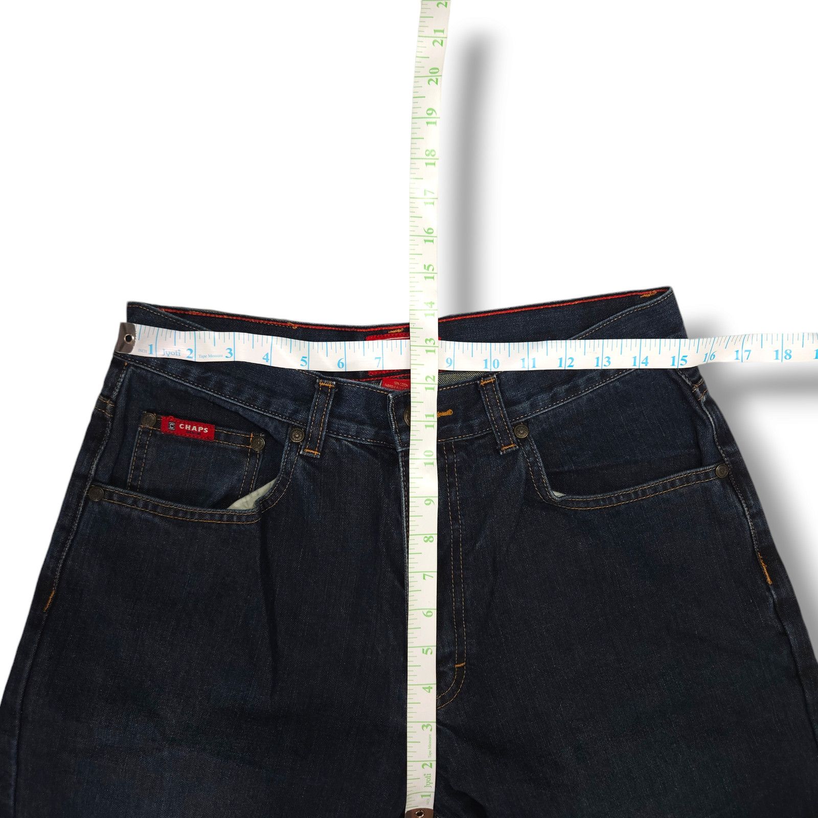 Chaps Chaps Classic High Rise Straight Fit Denim Jeans 32x30 Size US 32 / EU 48 - 7 Thumbnail