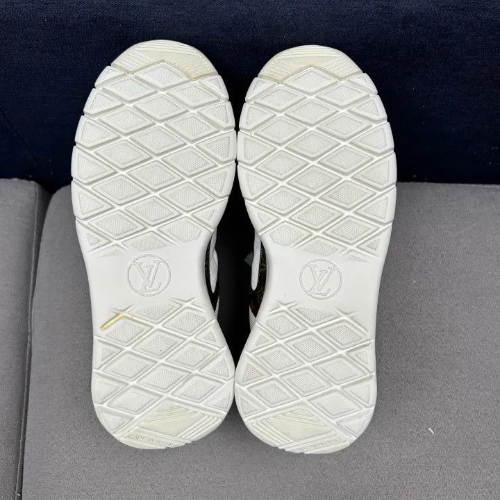Louis Vuitton Louis Vuitton Aftergame Monogram White Sneakers -2508 Size US 5 / IT 35 - 4 Thumbnail