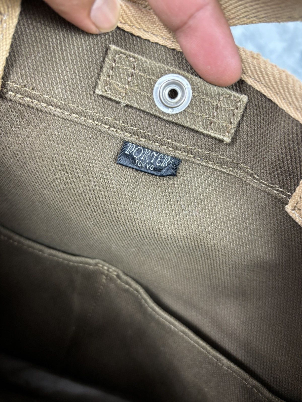 Head Porter × Porter Porter Canvas Tote/crossbody Bag Size ONE SIZE - 11 Thumbnail
