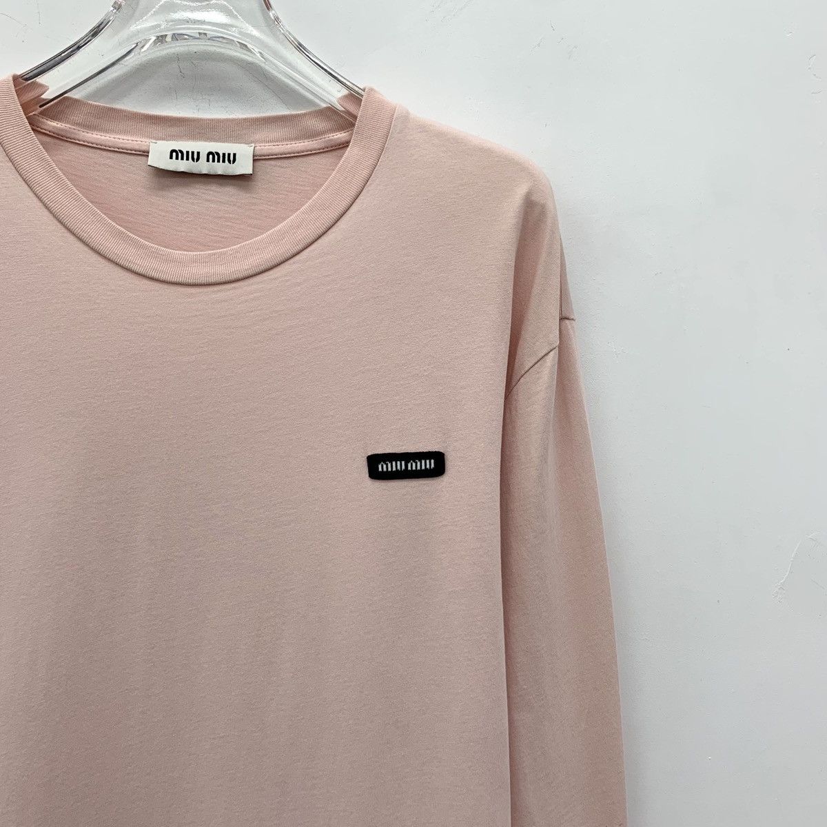 Miu Miu Miu Miu 23 Collection Pink Long Sleeve Base Layer K26WX Size M / US 6-8 / IT 42-44 - 3 Thumbnail