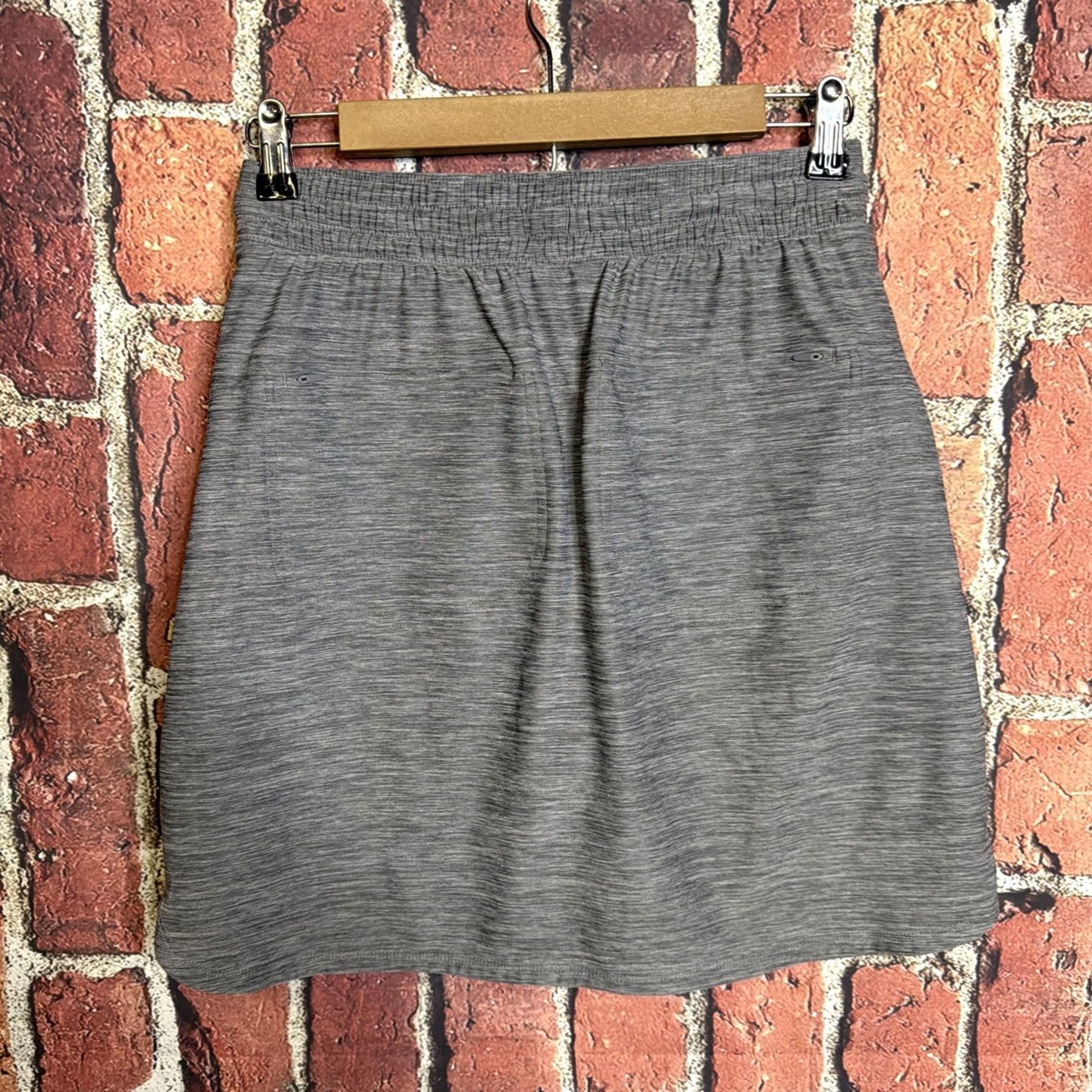 Duluth Trading Company Duluth Trading Co Skort Womens XS Gray Athletic Drawstring Pockets Quick Dry Golf Hiking Tennis Walking Lightweight Short Size ONE SIZE - 5 Thumbnail