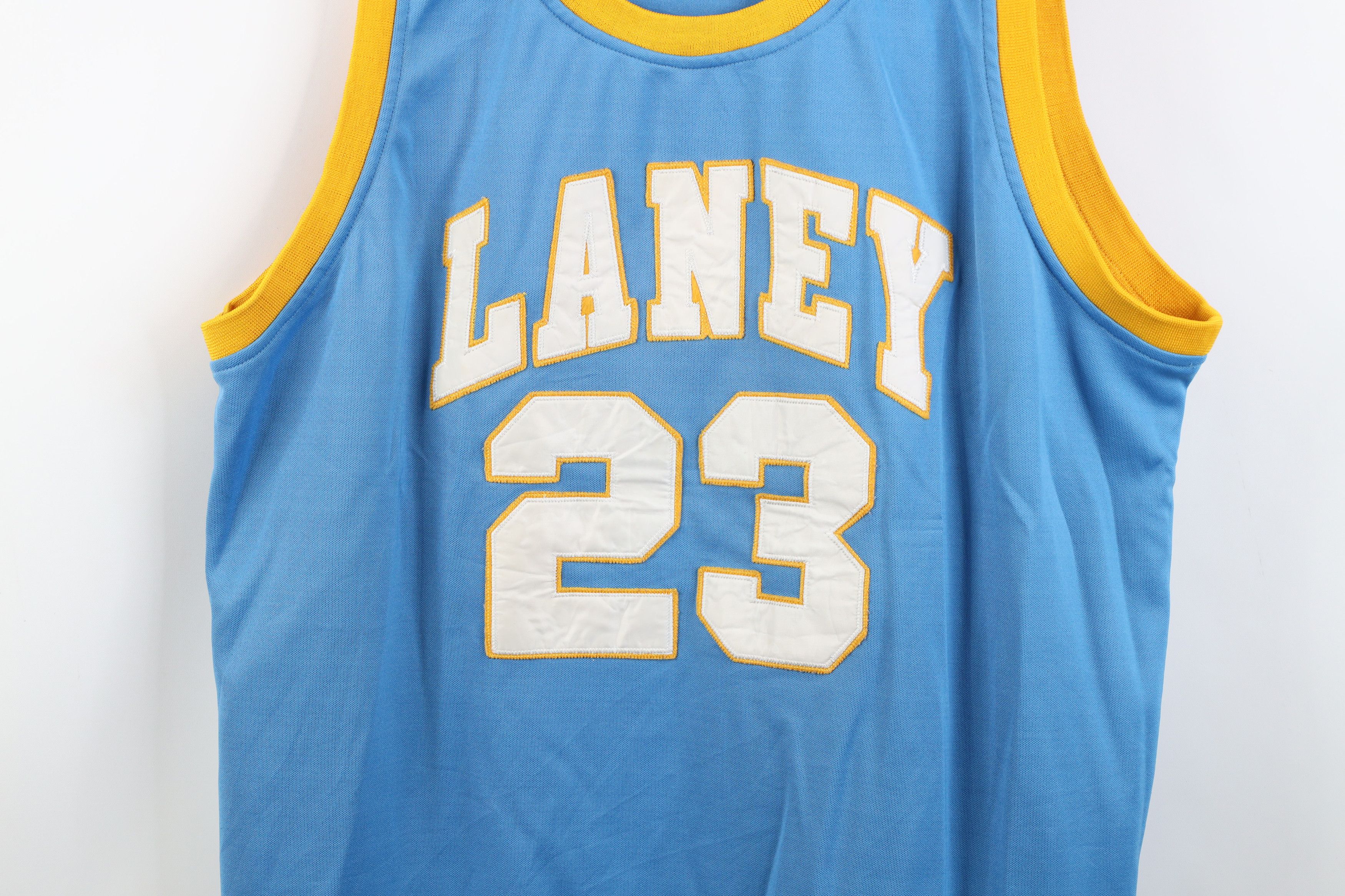 Vintage Vintage Michael Jordan Laney High School Basketball Jersey Size US XXL / EU 58 / 5 - 3 Thumbnail