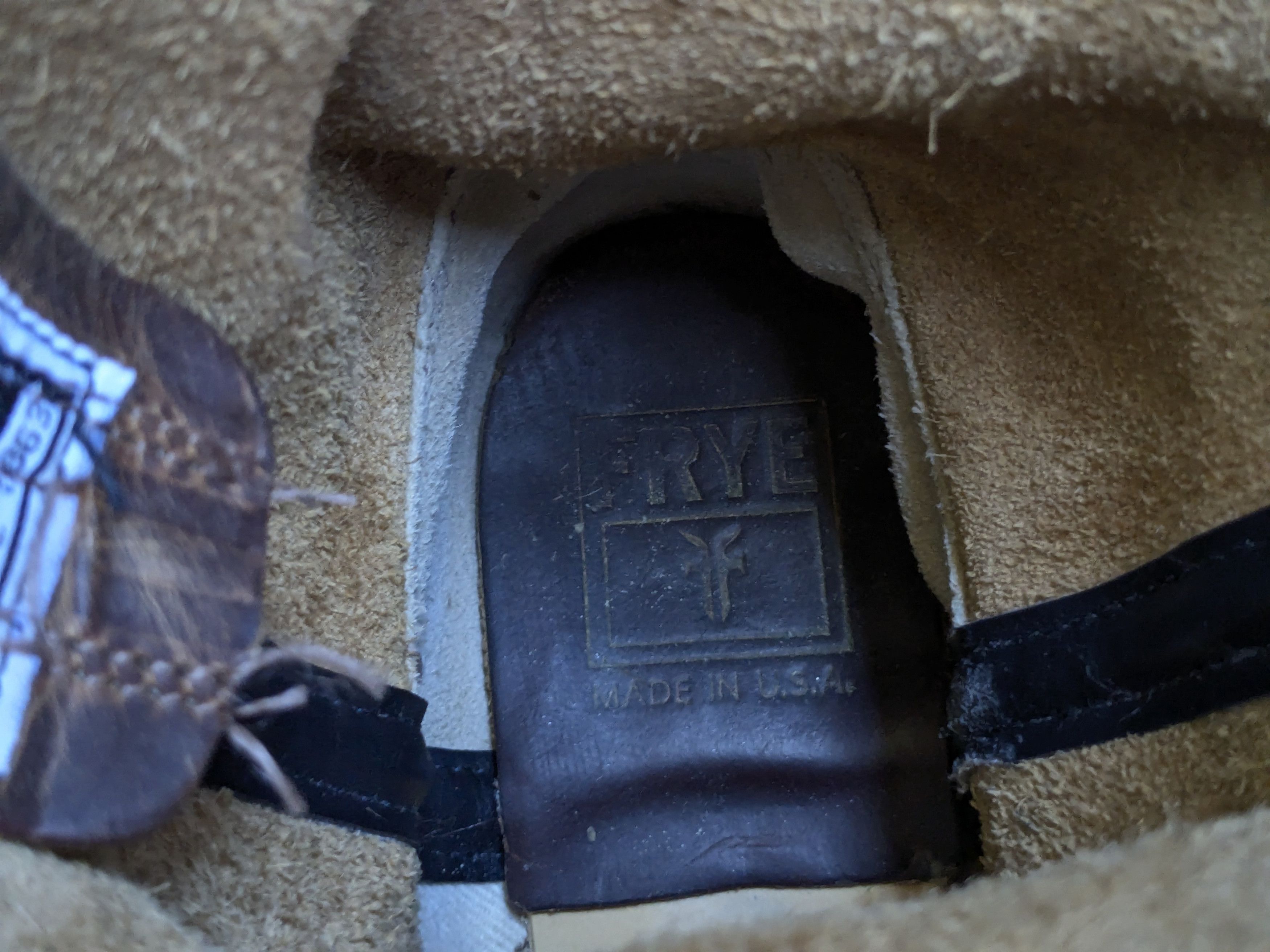 Frye Frye Harness Boots Brown 10 M Leather Buckle Straps Size US 10 / EU 43 - 8 Thumbnail