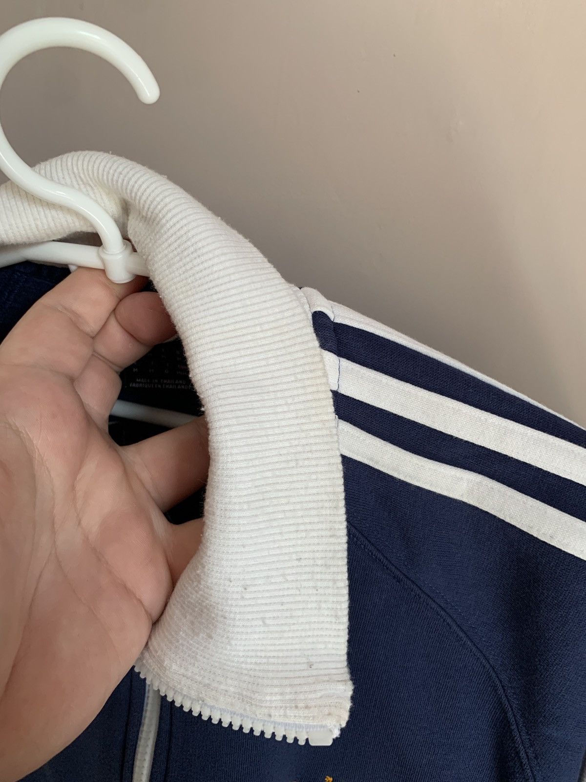 Adidas British and Irish Lions Vintage Rugby Zip Jacket Adidas Sz M Size US M / EU 48-50 / 2 - 8 Thumbnail