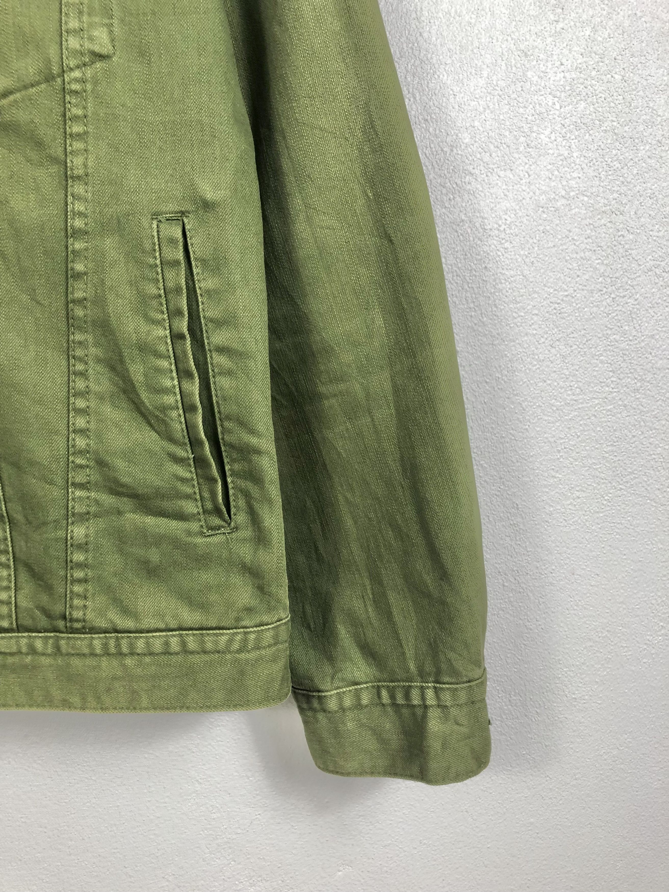 NANO universe Rare Nano Universe Japan Denim Military Button Jacket Size US M / EU 48-50 / 2 - 6 Thumbnail