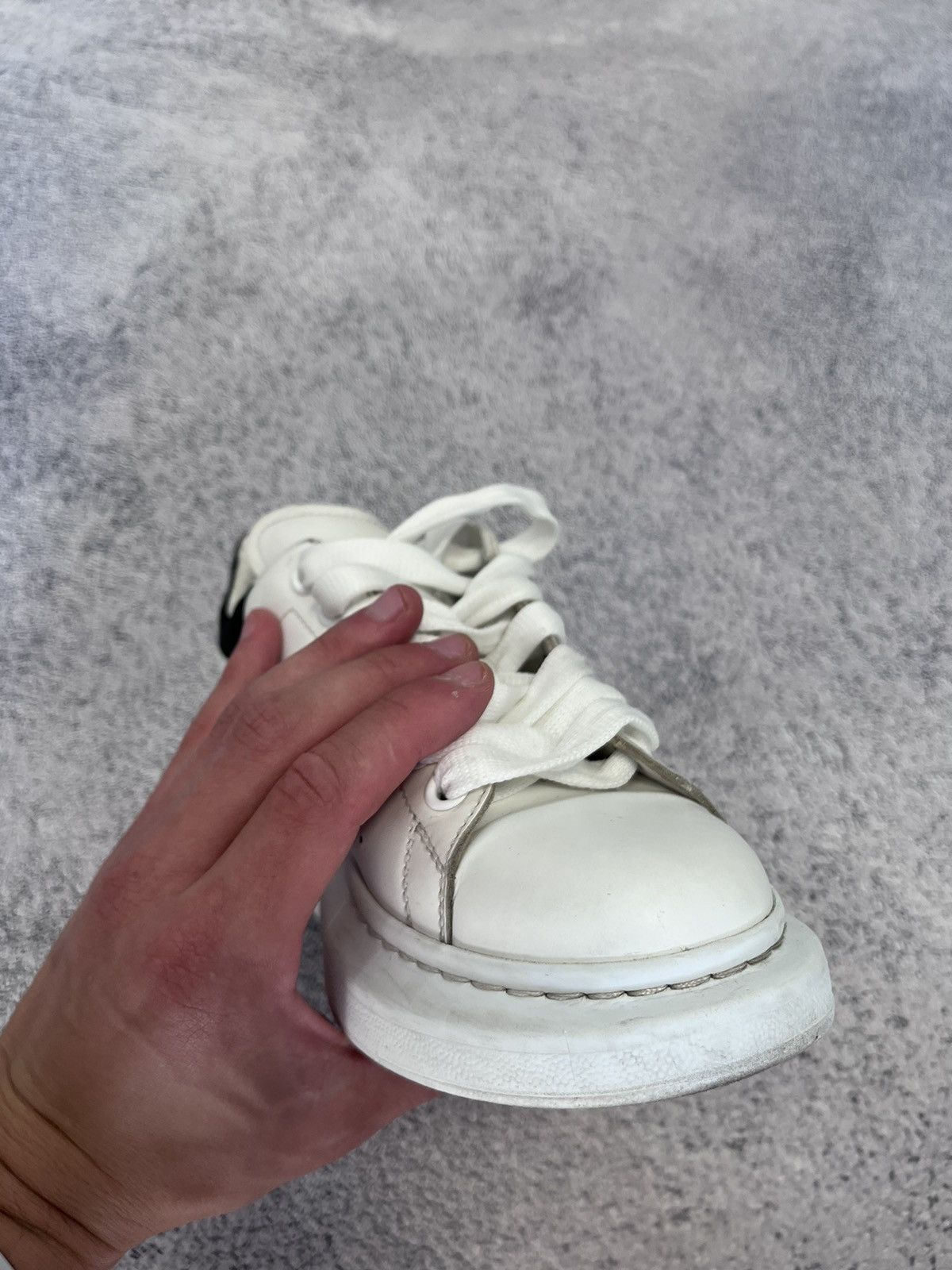 Alexander McQueen Alexander McQueen Women Shoes Sneakers Leather Size 38 Size US 8 / IT 38 - 25 Thumbnail
