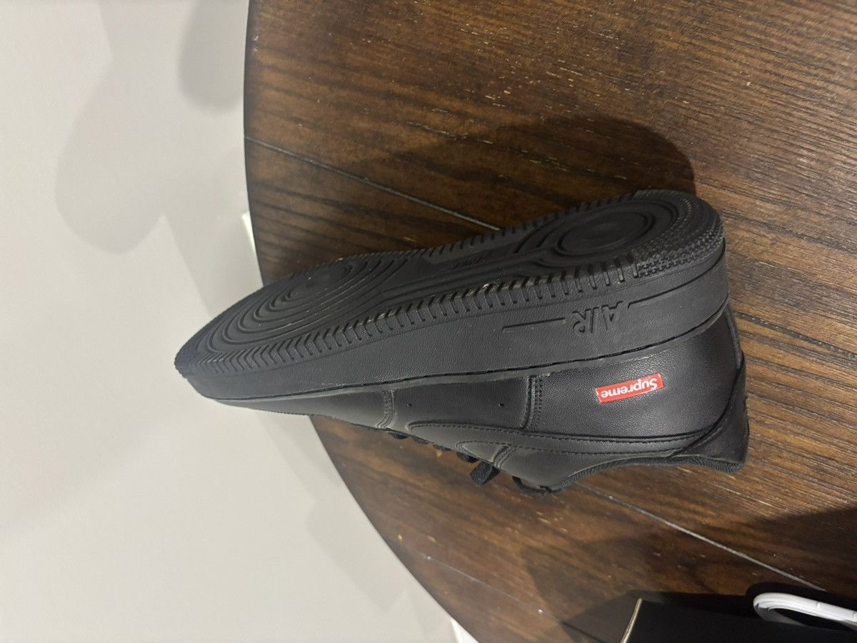 Nike × Supreme Supreme AF1 Black Size US 11 / EU 44 - 4 Thumbnail