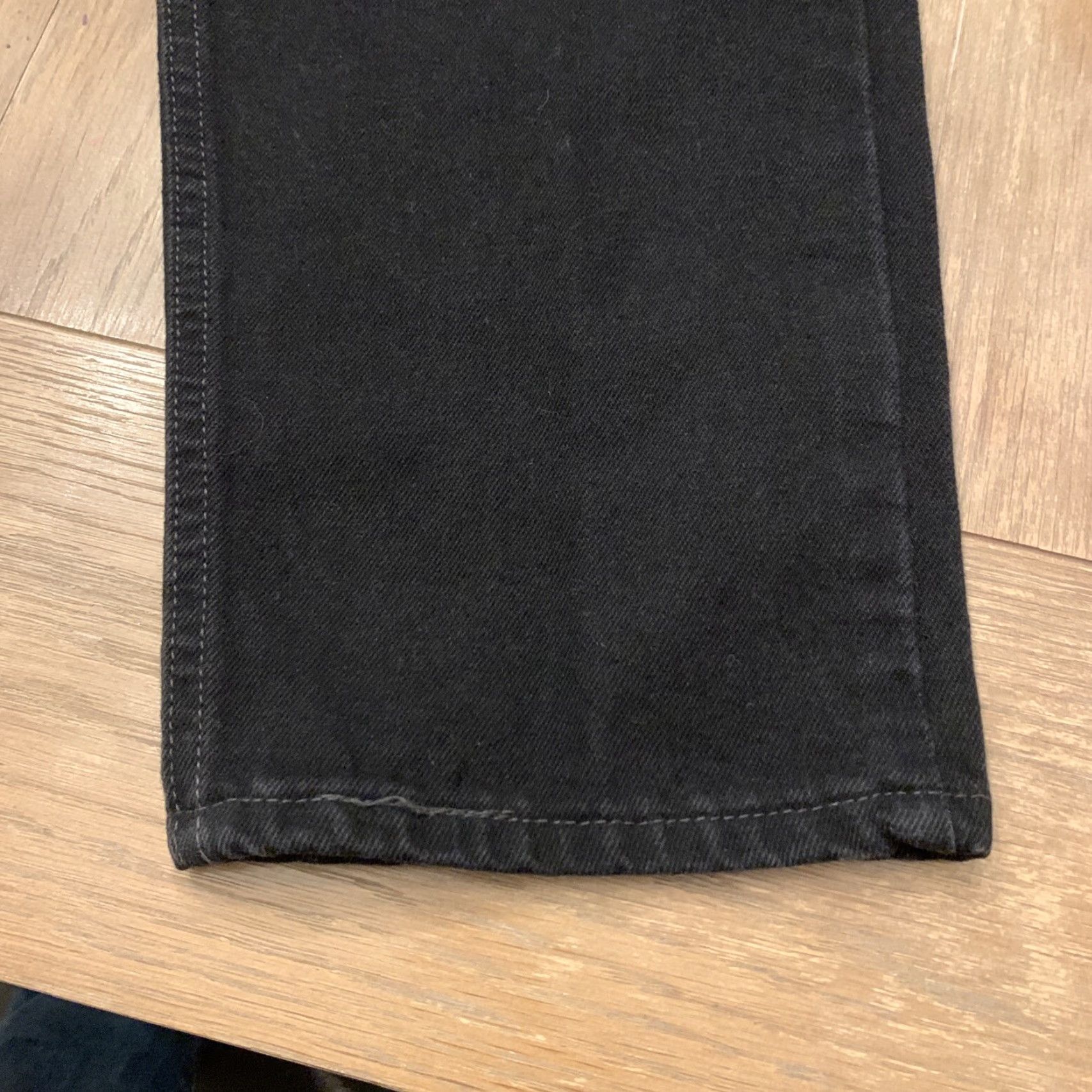 Levi's VINTAGE Levi's Jeans 550 Relaxed Tapered Fit - USA Made, 32x29, Black Denim, Men's Regular, 1990s Theme Size US 32 / EU 48 - 3 Thumbnail