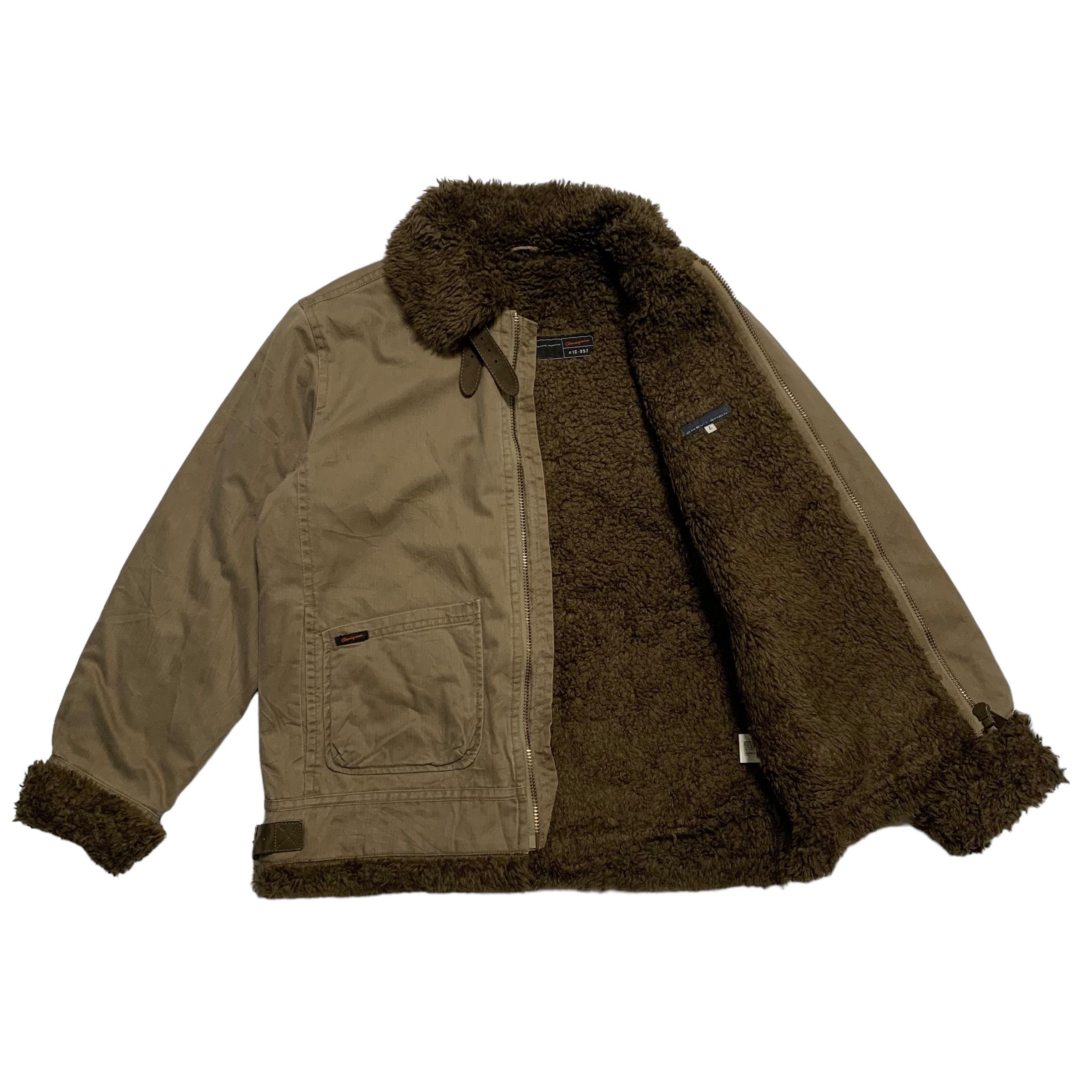 Chevignon Chevignon Military Rugged Jeans Jacket Size US L / EU 52-54 / 3 - 5 Thumbnail