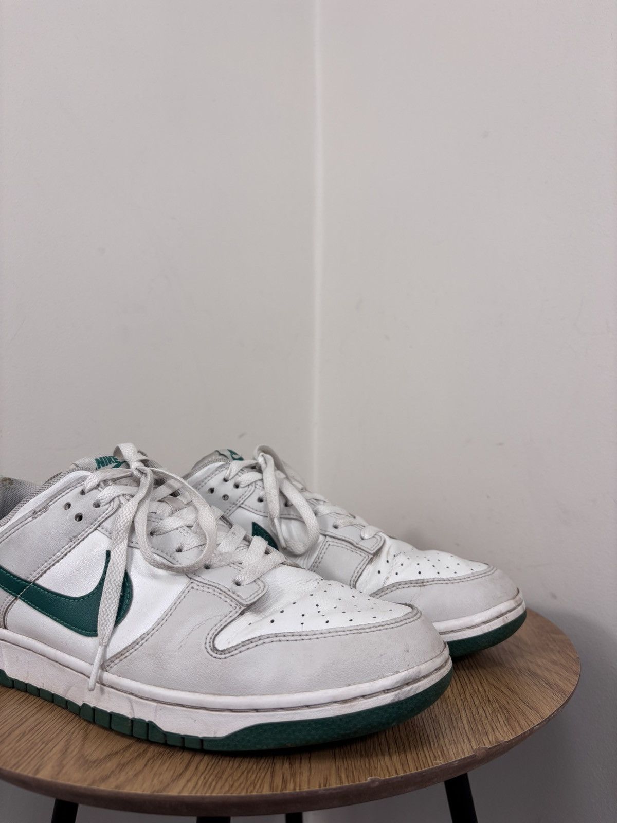 Nike Nike Dunk Low Summit White Malachite Sneakers Shoes Size US 10.5 / EU 43-44 - 4 Thumbnail