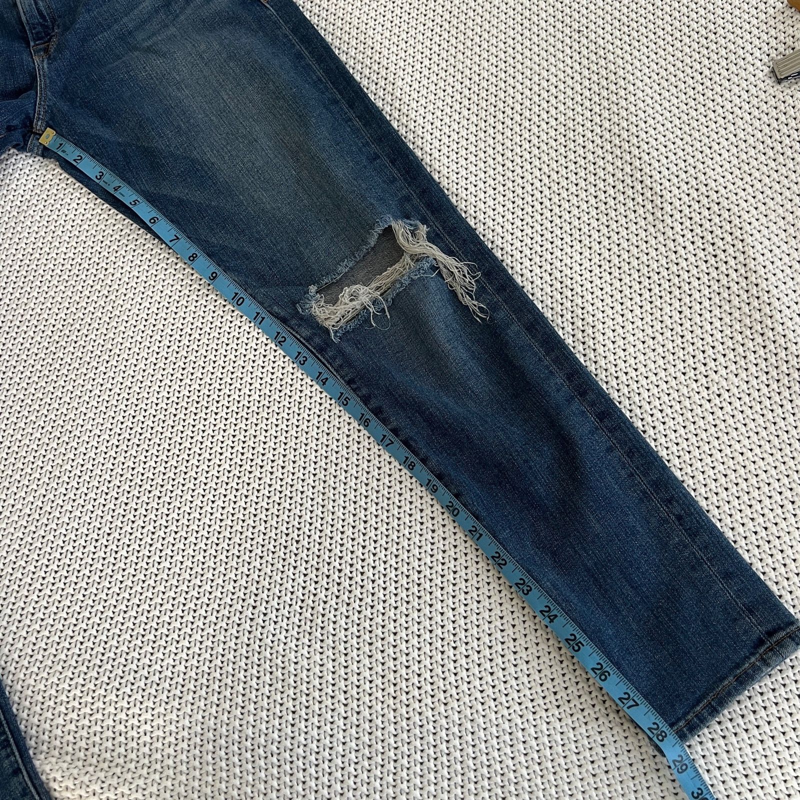 Frame FRAME Denim LE GARCON Skinny Jeans Size 27 Size 27" / US 4 / IT 40 - 9 Thumbnail