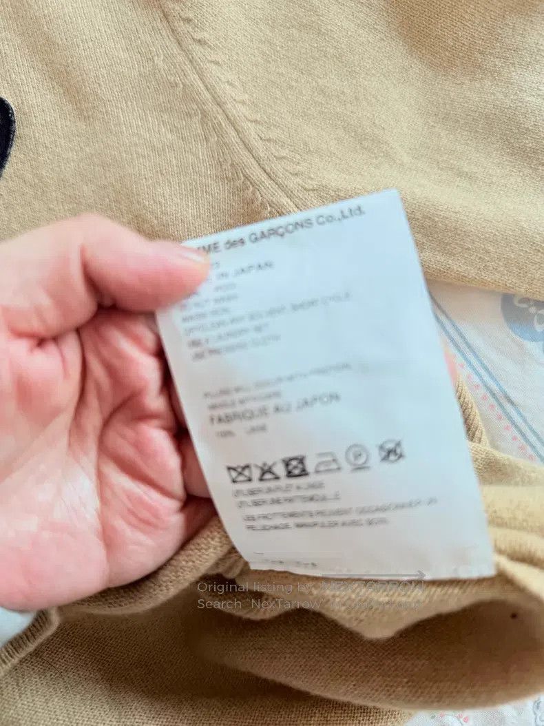 Comme des Garcons Comme Des Garcons Knit Cardigan Size XS / US 0-2 / IT 36-38 - 5 Thumbnail