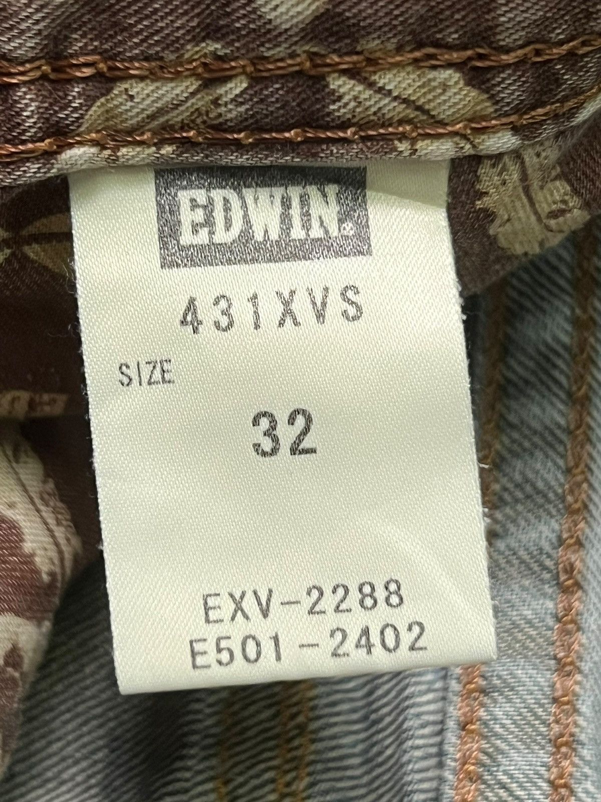 Edwin Bootcut Vintage Edwin 431 Japan - Faded, Distressed Jeans Size US 34 / EU 50 - 14 Thumbnail