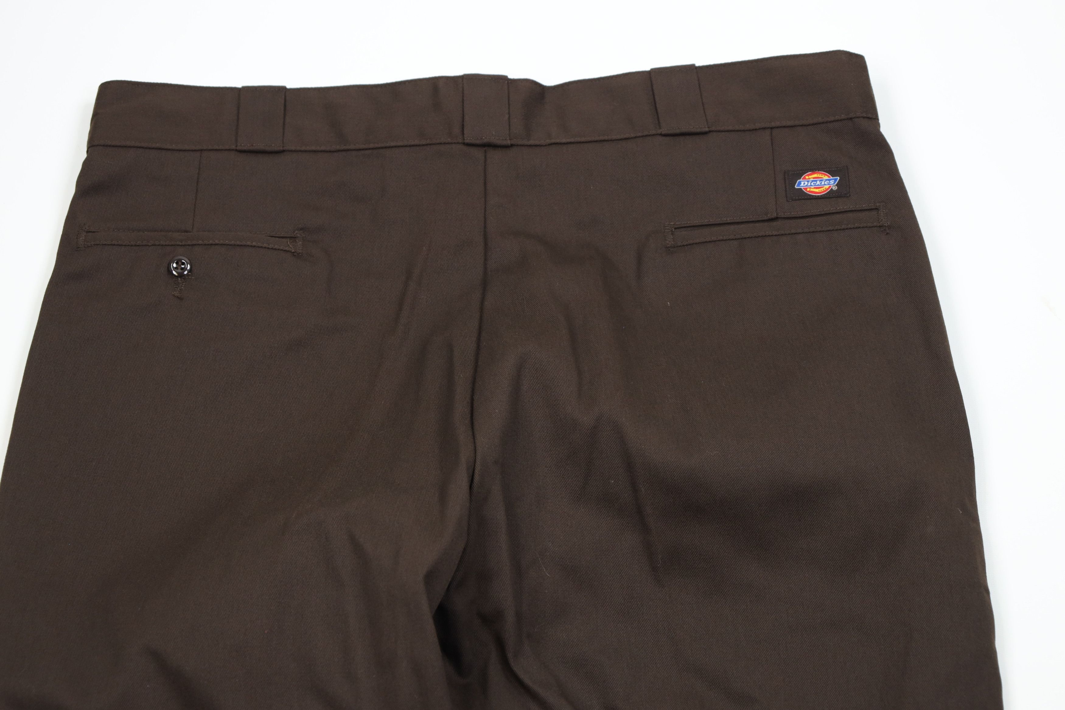 Dickies Vintage Y2K Dickies Spell Out Workwear Wide Leg Pants Brown Size US 40 / EU 56 - 10 Thumbnail