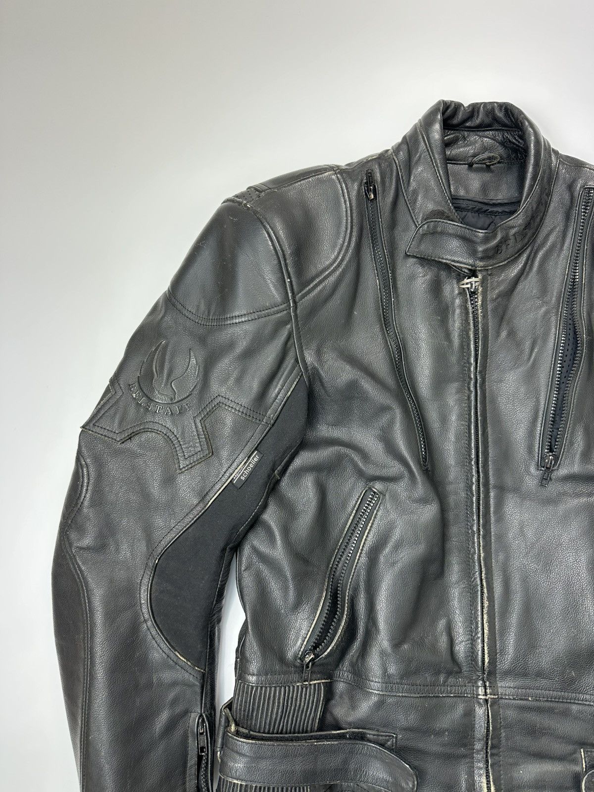 Belstaff Belstaff Motorcycle Leather Jacket Heavyweight Men's Black Size US M / EU 48-50 / 2 - 7 Thumbnail