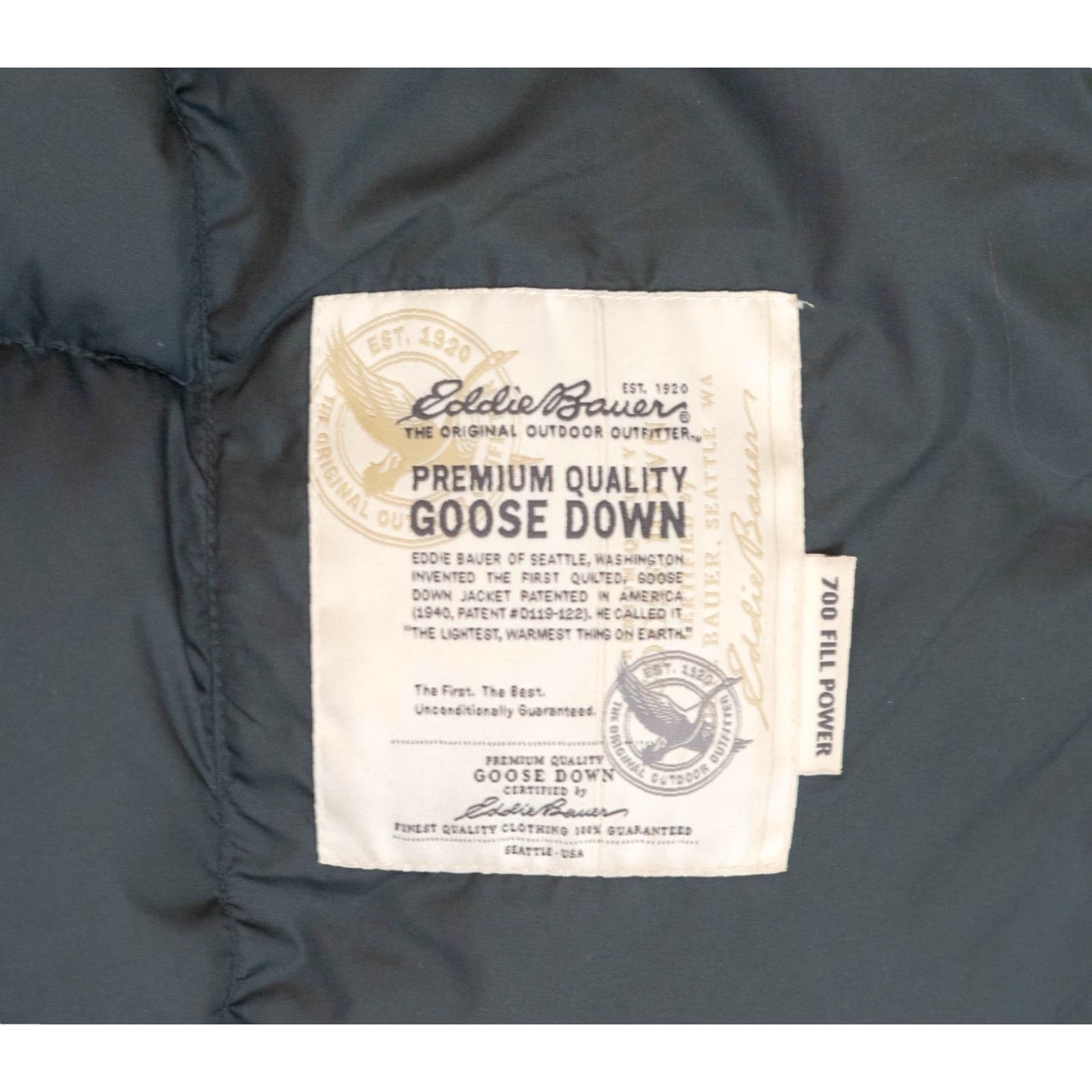 Eddie Bauer VINTAGE Eddie Bauer Down Puffer Vest Full Zip 700 Fill EB700 Blue Goose Men's Size S Size US S / EU 44-46 / 1 - 3 Thumbnail