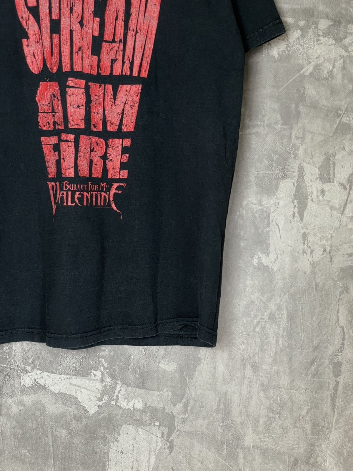 Band Tees × Hanes × Vintage 2006 Bullet For My Valentine Overprint Band Tshirt Size US M / EU 48-50 / 2 - 6 Thumbnail