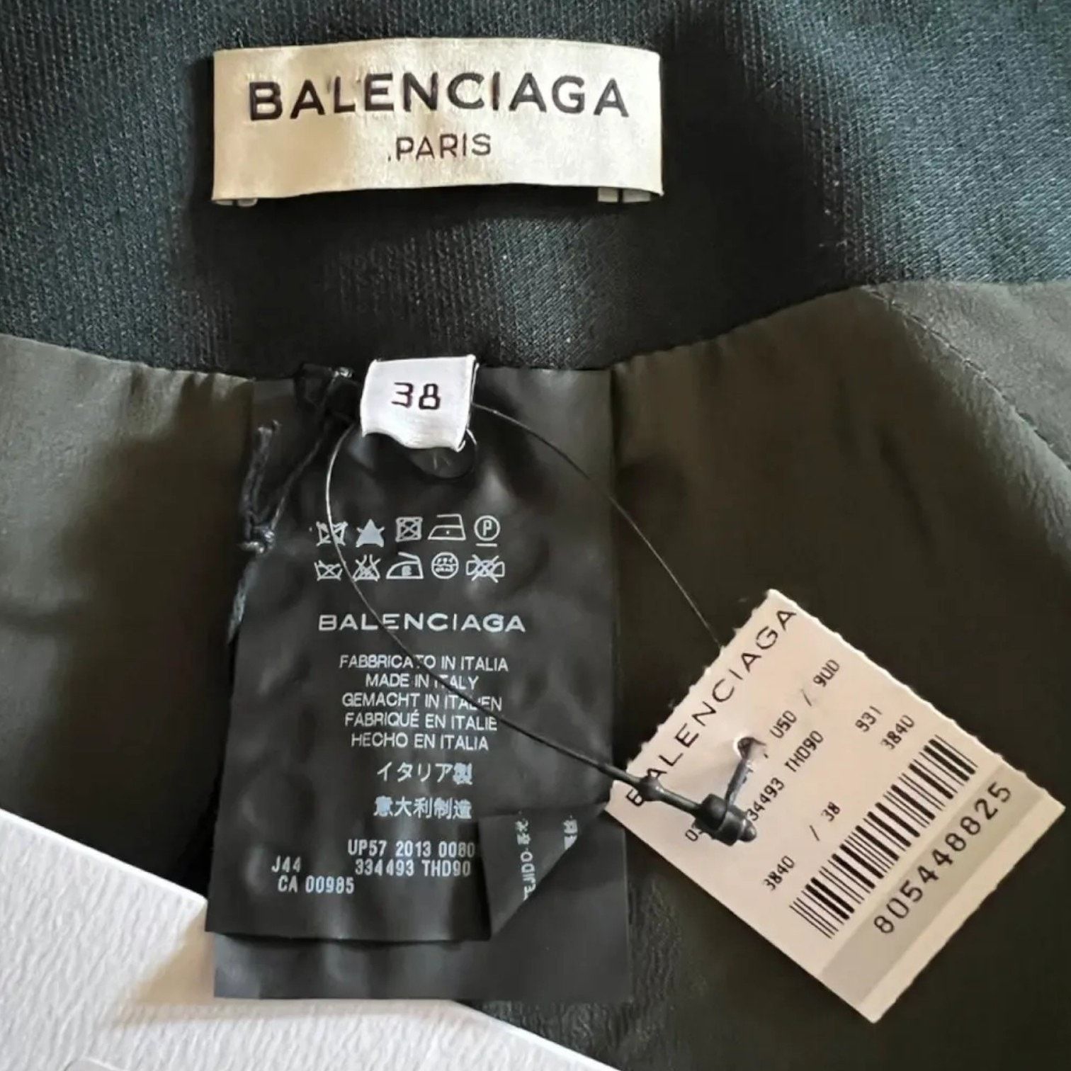Balenciaga BALENCIAGA Evergeen Jacquard Silk-Blend Skirt, M/FR38 Size 27" / US 4 / IT 40 - 5 Thumbnail