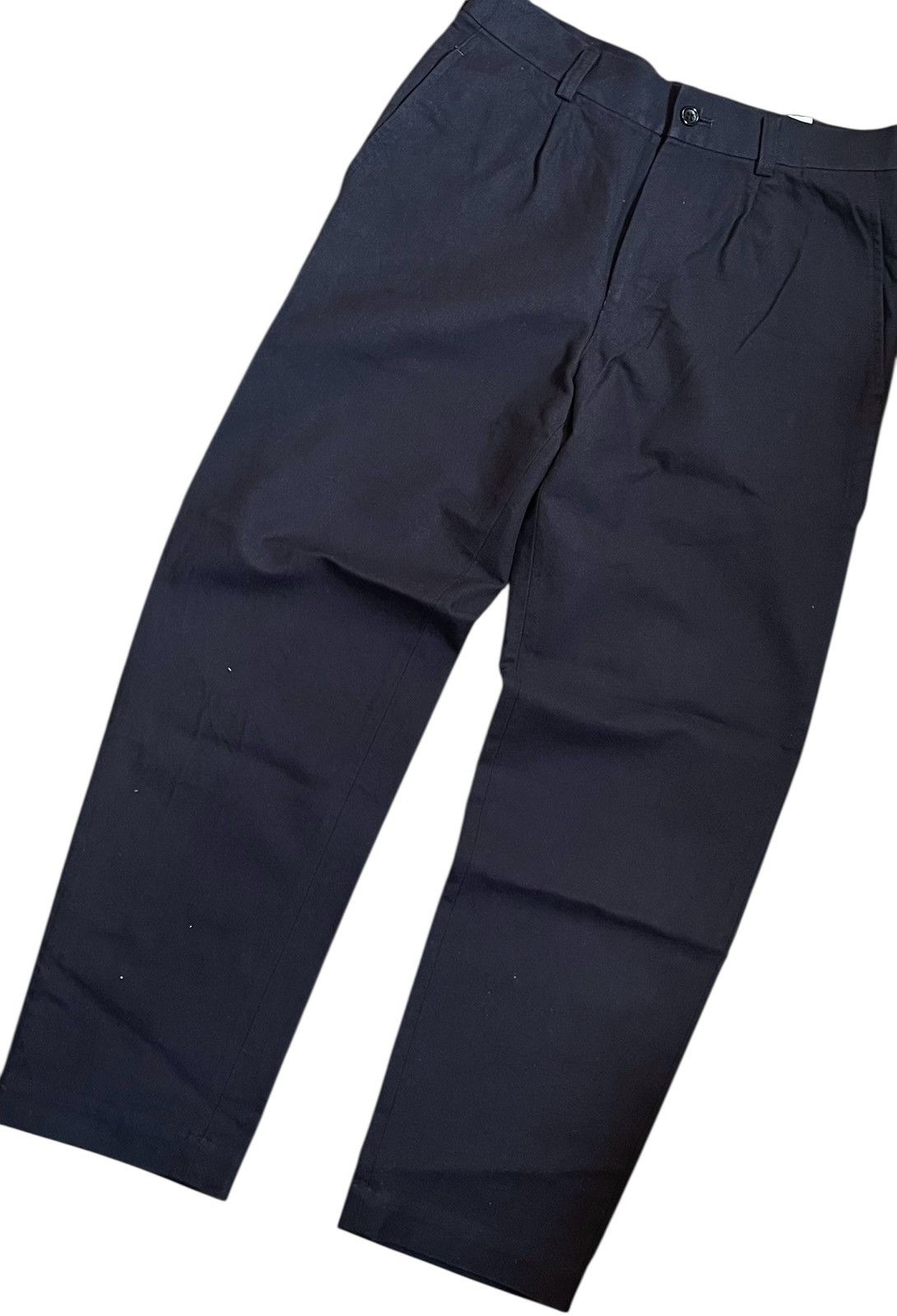 Comme des Garcons Vintage tricot cdg AD2011 dark navy wool blend trousers Size US 28 / EU 44 - 2 Thumbnail