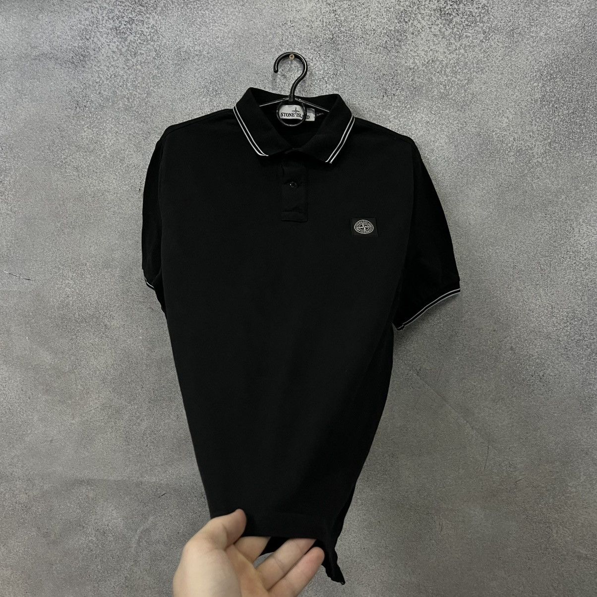 Stone Island Stone Island Polo T-shirt Patch Program Box Logo Tee Size US XL / EU 56 / 4 - 7 Thumbnail