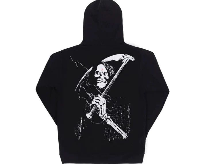 Revenge Revenge Black and White Reaper Hoodie Size US L / EU 52-54 / 3 - 4 Thumbnail