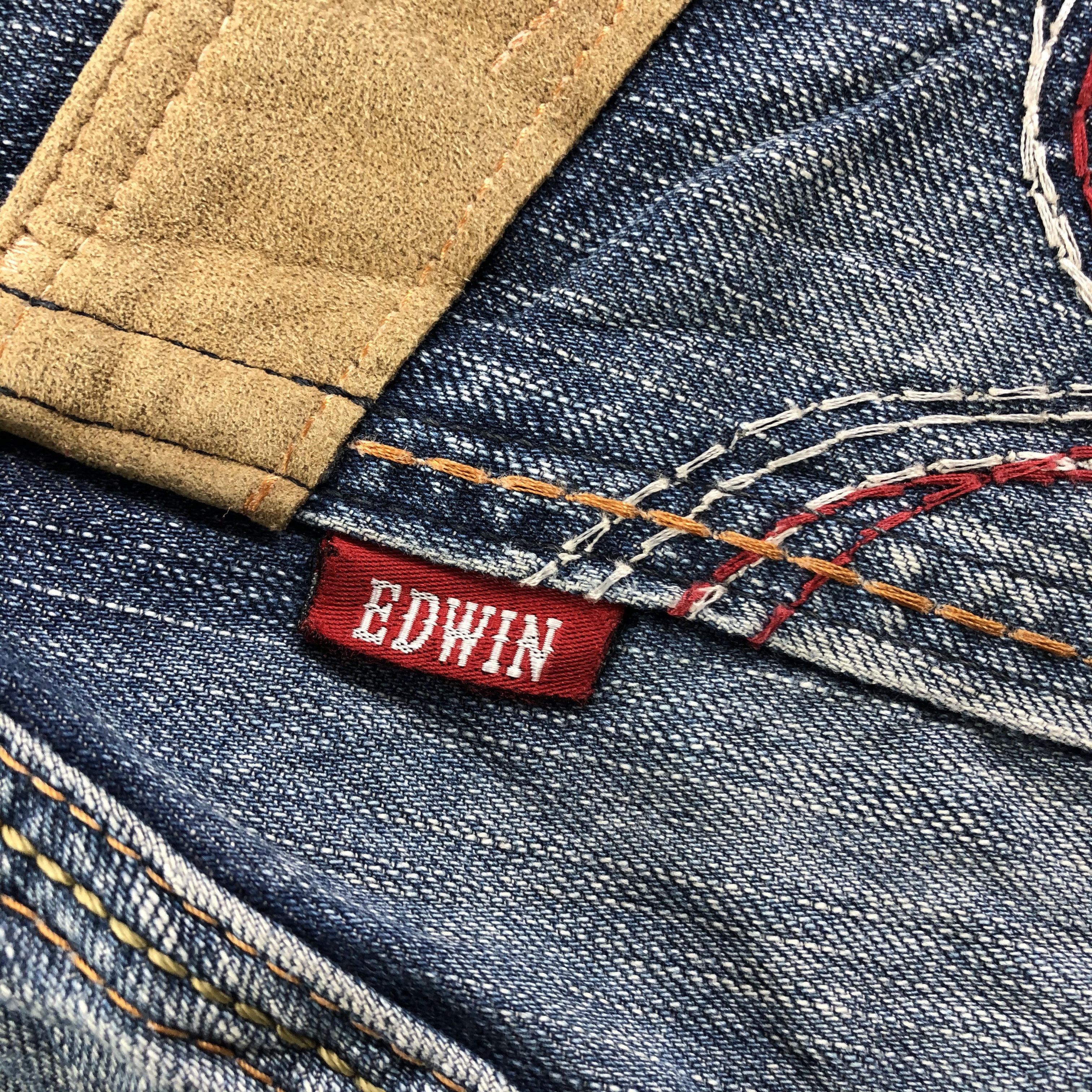 Edwin Edwin XV Jeans Distressed Flare Denim KJ1710 Size US 28 / EU 44 - 8 Thumbnail
